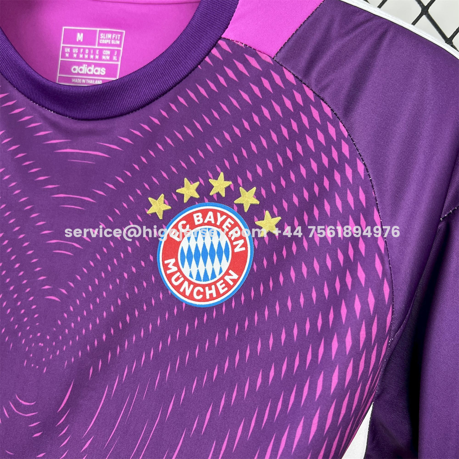 Higojerseys-Bayern Munich 25-26 Purple Goalkeeper Jersey - Fans Version