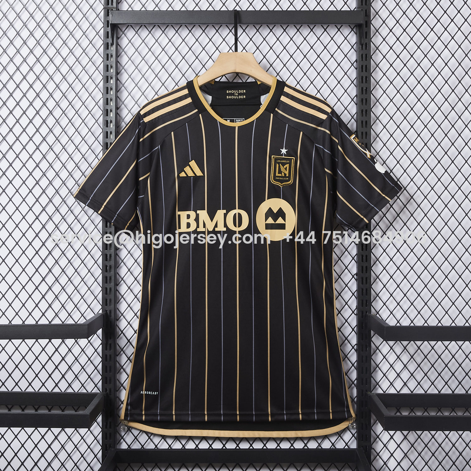 Higojerseys-Los Angeles FC 25-26 Home Black Jersey - Fans Version