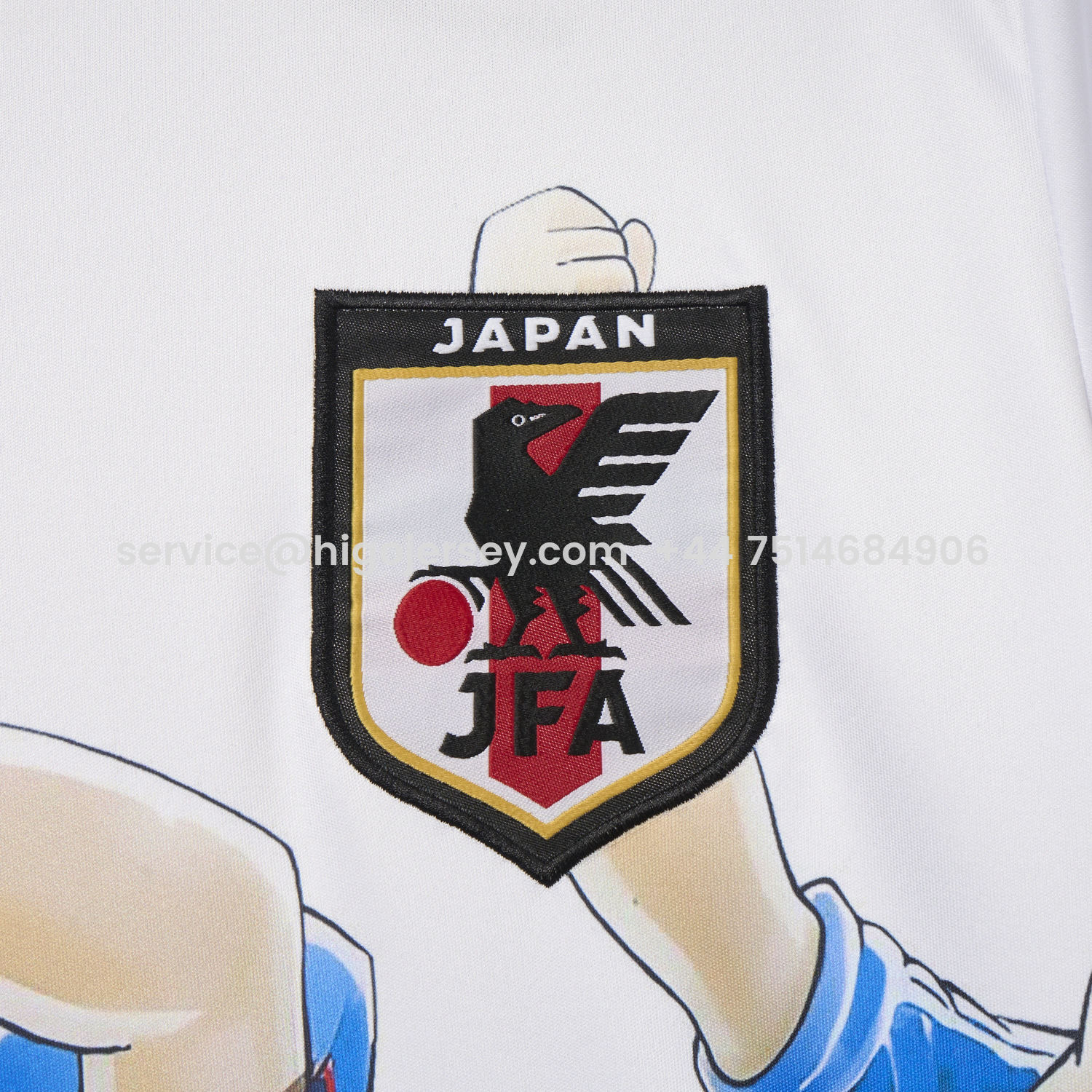 Higojerseys-Japan 25-26 Captain Tsubasa World Cup Champion Special Jersey - Fans Version