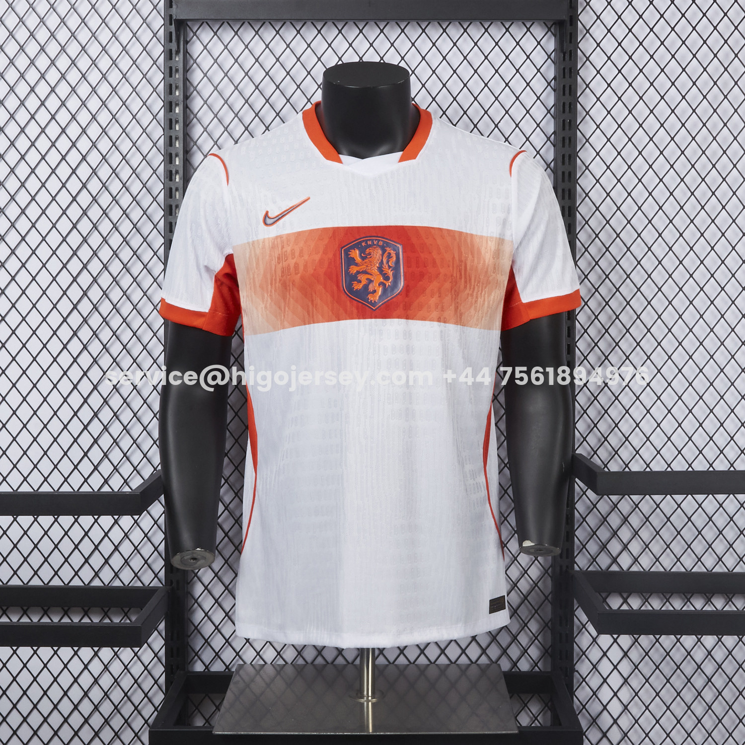 Higojerseys-Netherlands 2026 Away Jersey - Player Version