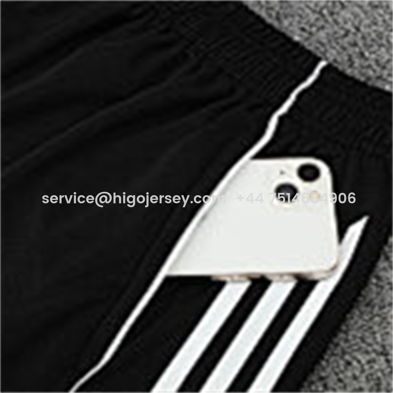 Higojerseys-Real Madrid 25-26 Vest Training Set - Black And Light Grey Vest & Black Shorts
