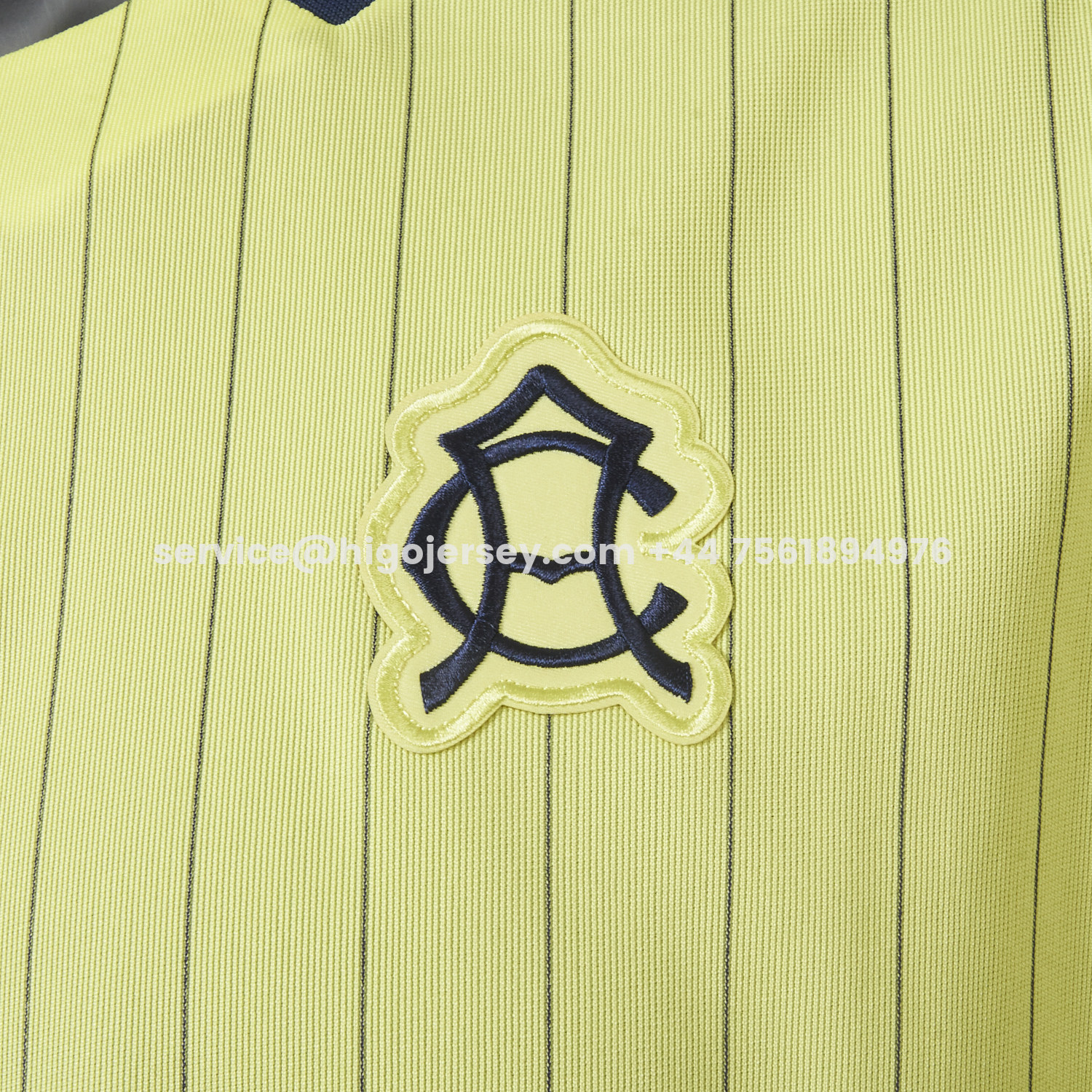 Higojerseys-Club América 25-26 Icon Travel Special Edition Yellow Jersey - Player Version