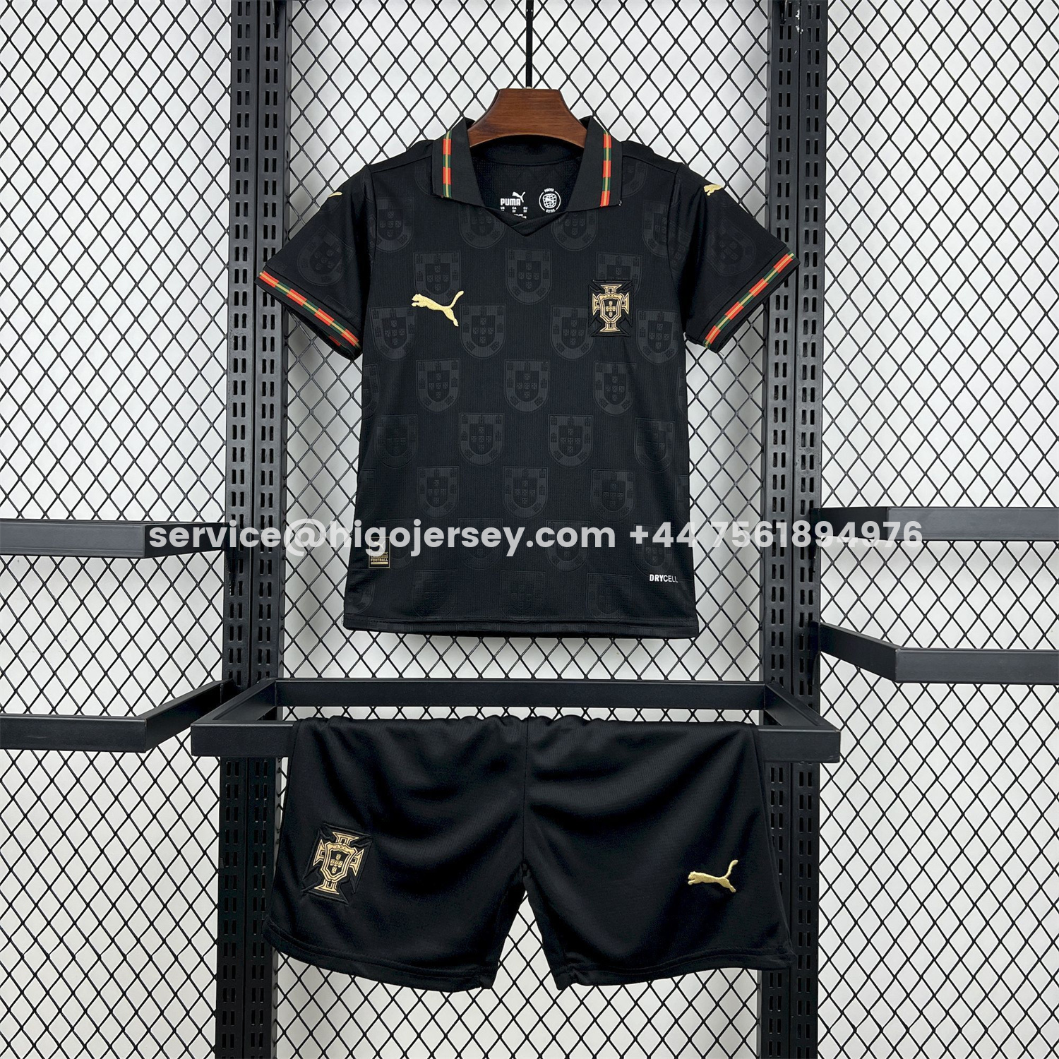 Higojerseys-Portugal 2026 Away Kids Kit