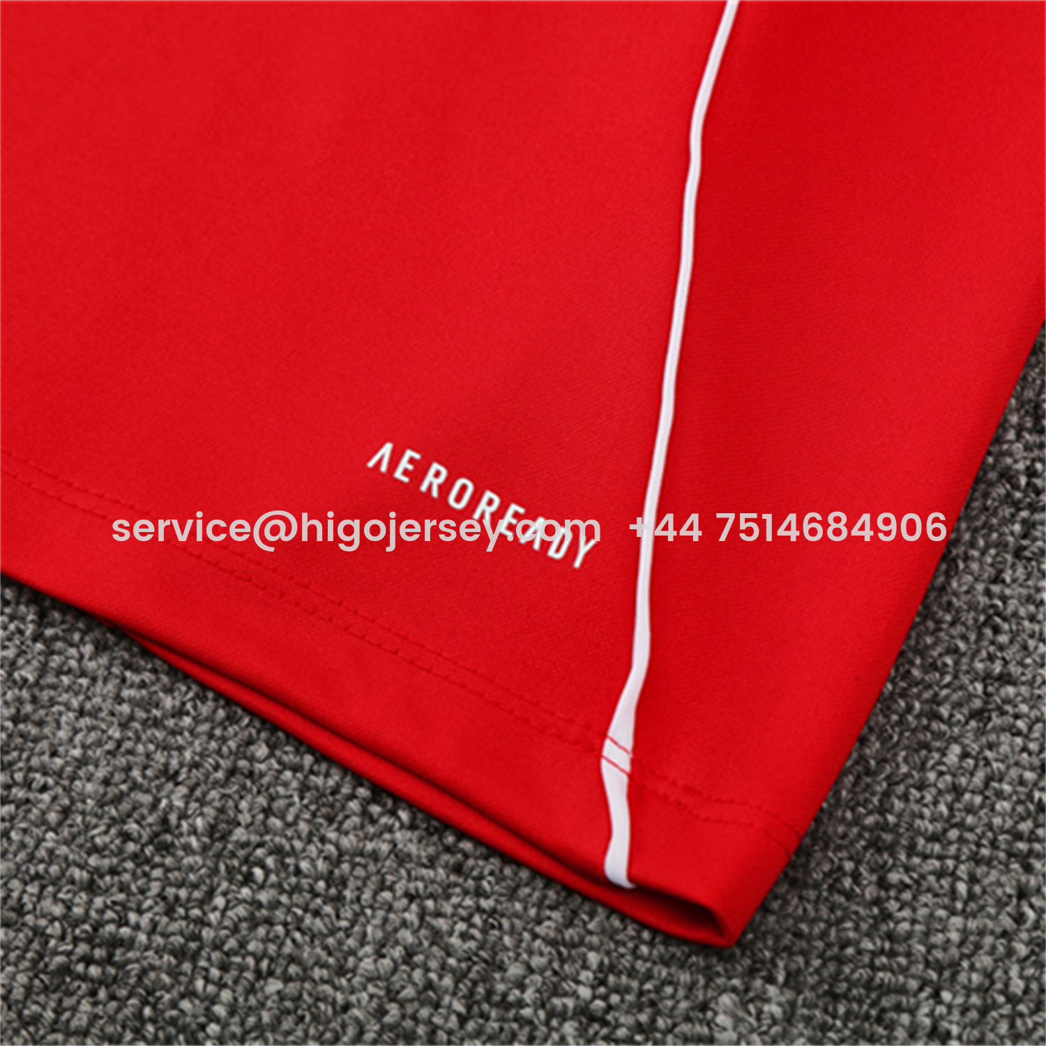 Higojerseys-Liver.pool 25-26 Long Sleeve Training Set - Red Top & Black Pants