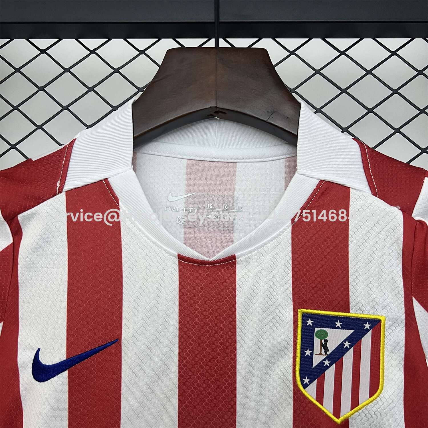 Higojerseys-Atletico Madrid 25-26 Home Kids Kit