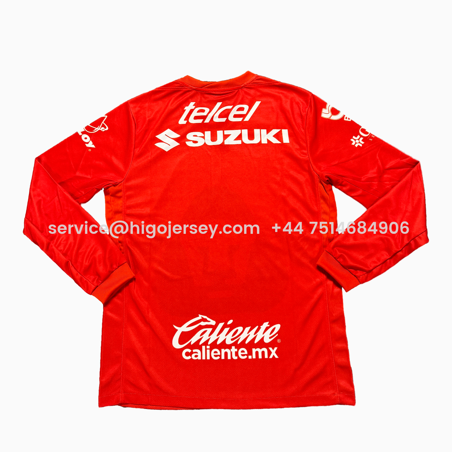 Higojerseys-Pumas UNAM 25-26 Orange Goalkeeper Long Sleeves Jersey - Fans Version