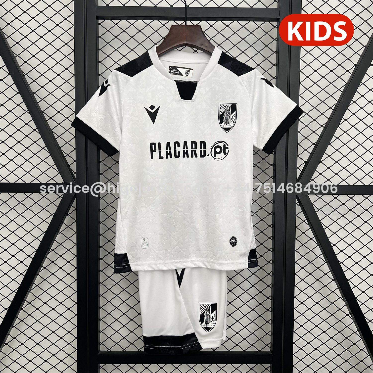 Higojerseys-Guimarães 25-26 Home Kids Kit
