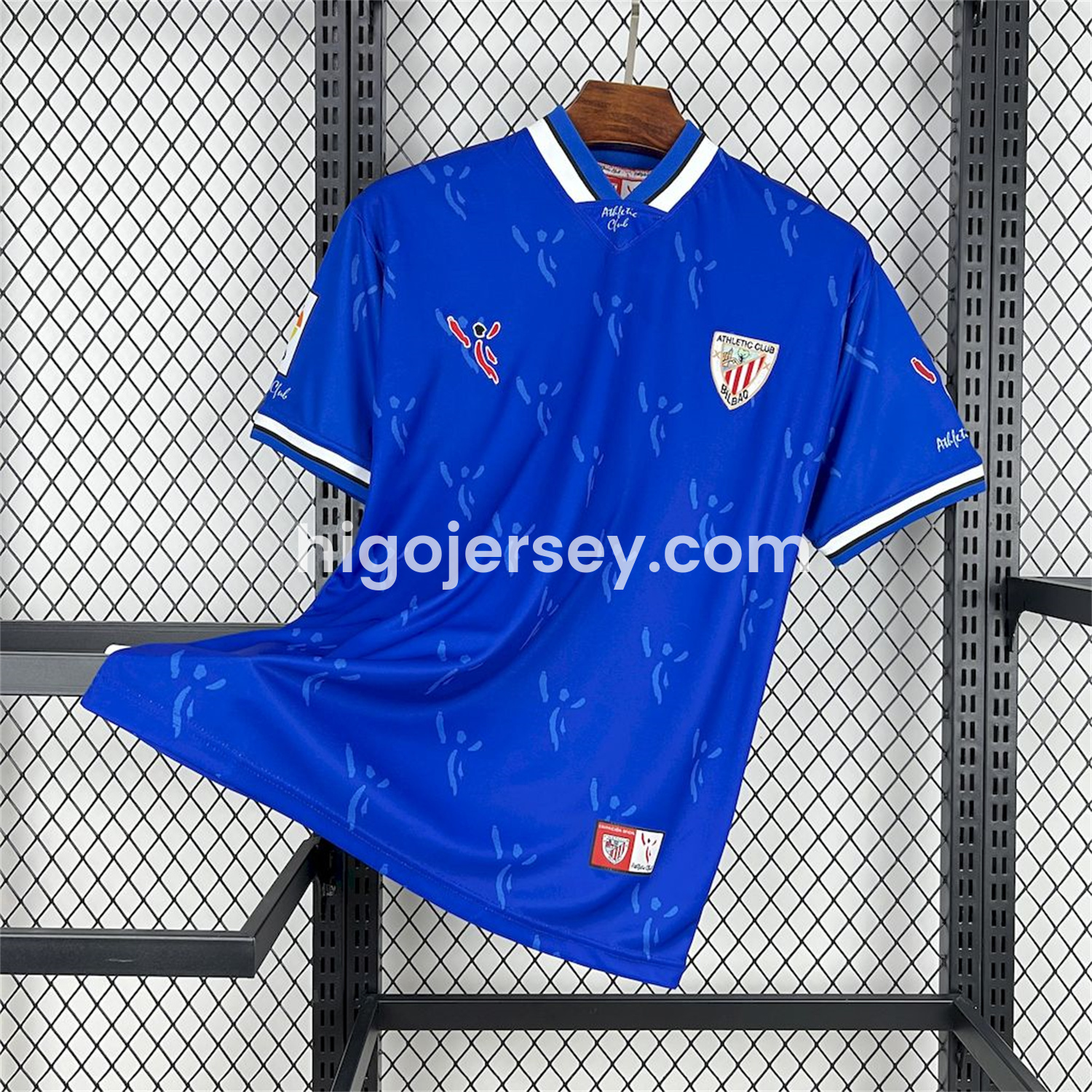 Higojerseys-Retro Athletic Bilbao 2001-03 Away Jersey