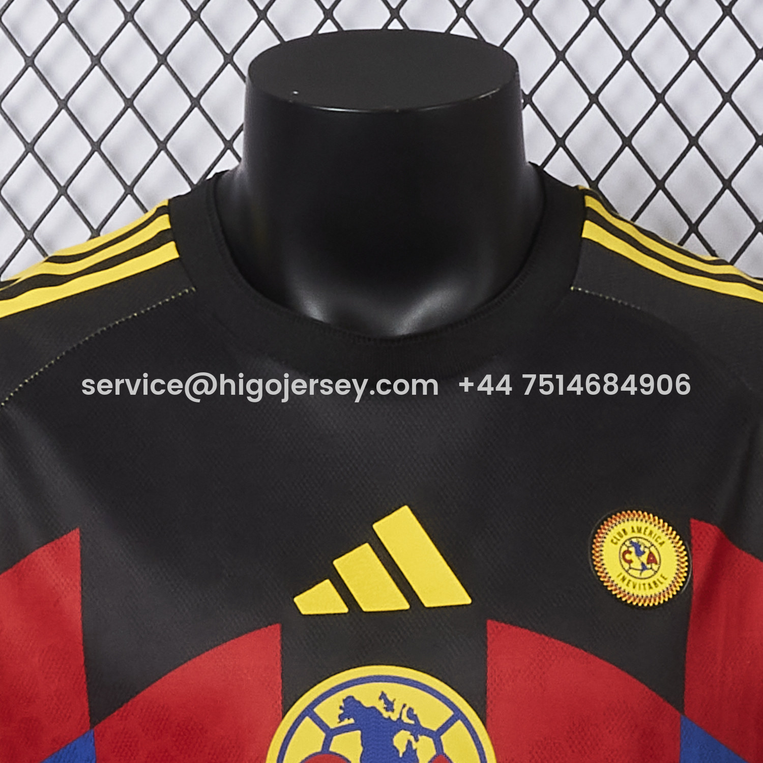 Higojerseys-【Three-color Font】Club América 25-26 Home Yellow Jersey - Player Version