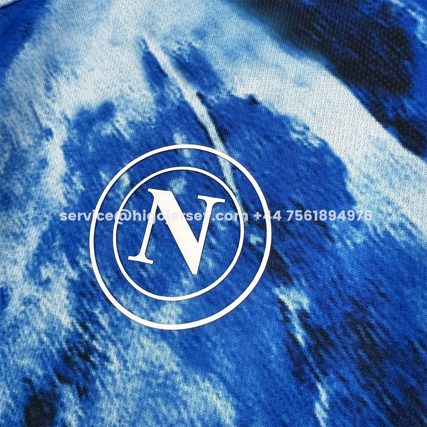 Higojerseys-Napoli 25-26 Marechiaro Blue Special Jersey - Fans Version