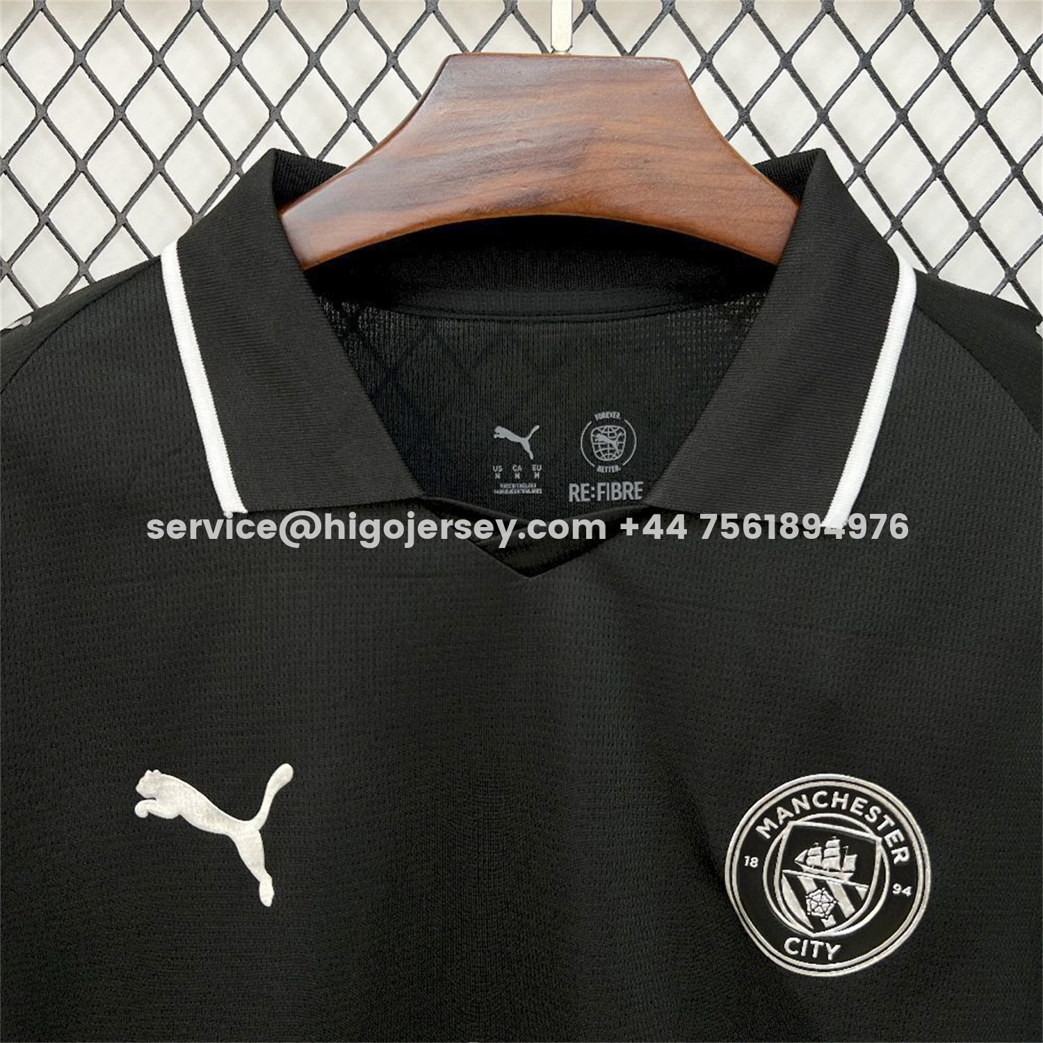 Higojerseys-Manchester City 25-26 Away Long Sleeves Black Jersey - Fans Version