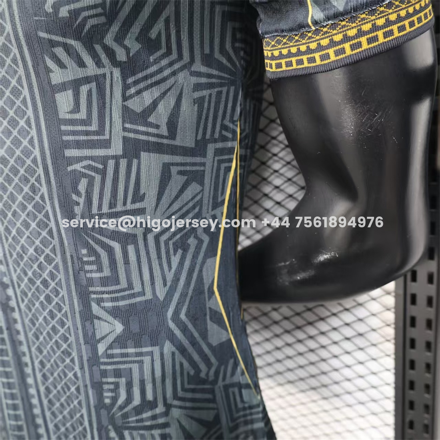 Higojerseys-Brazil 2026 COMMA Black Neymar Special Jersey - Player Version