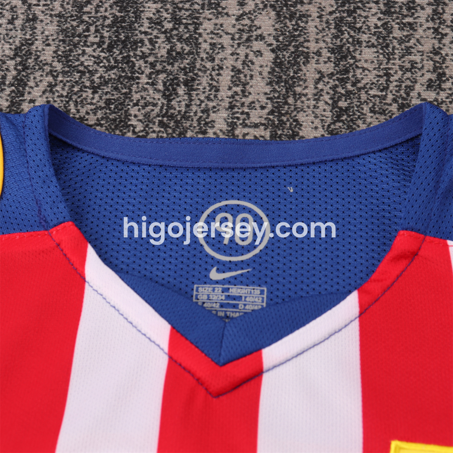 Higojerseys-Retro Atletico Madrid 2004-05 Home S.p.i.d.e.r M.a.n Special Kids Kit