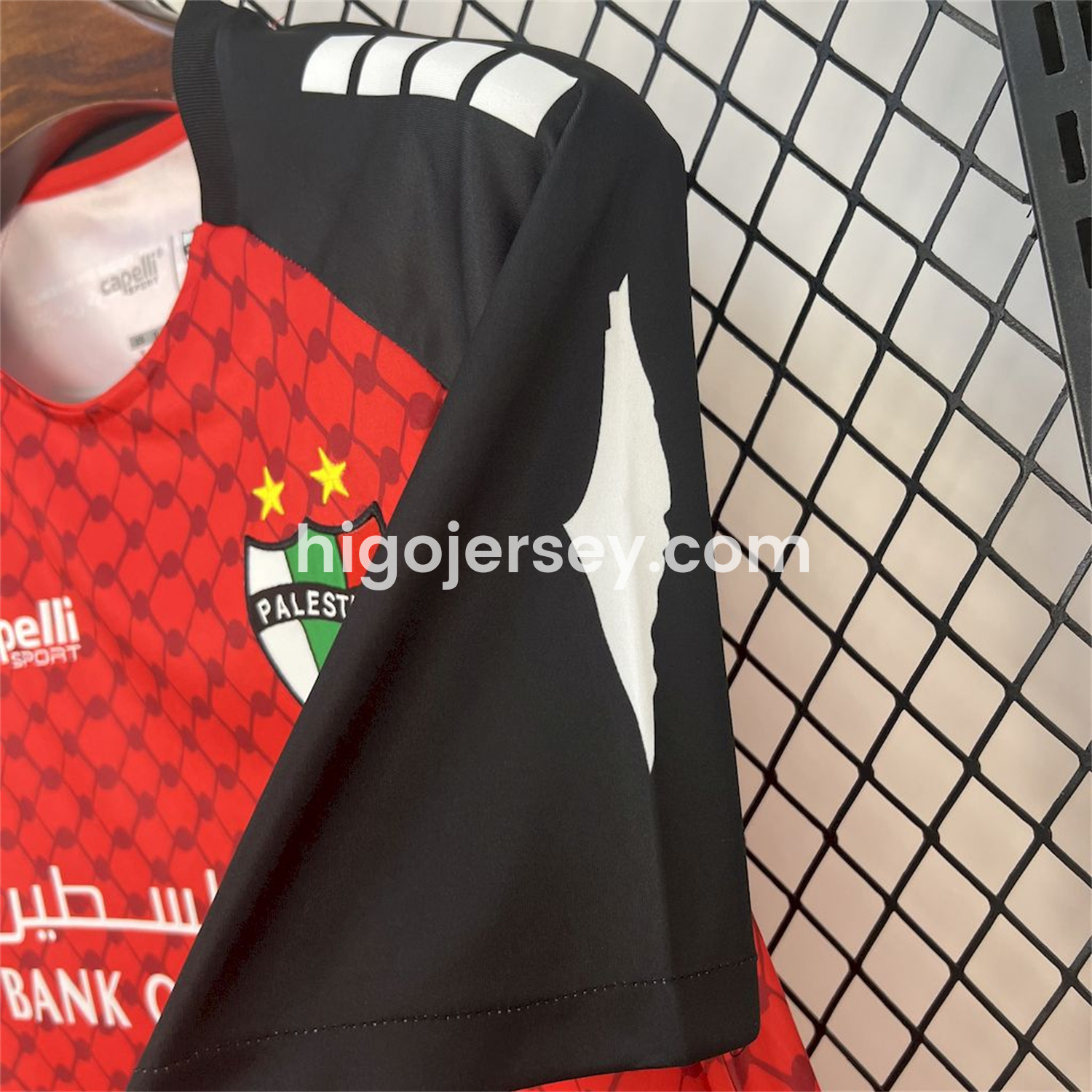 Higojerseys-Club Deportivo Palestino 25-26 Red Goalkeeper Jersey - Fans Version
