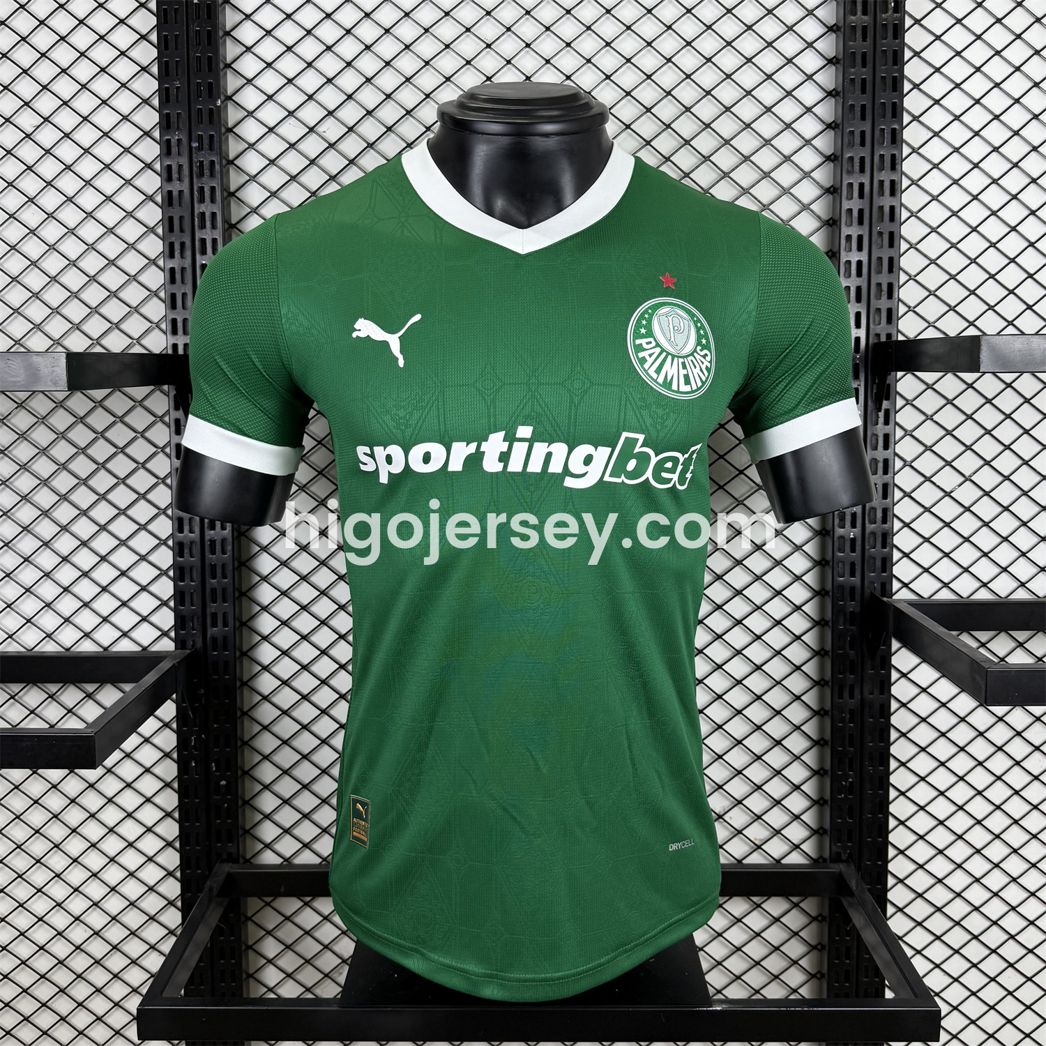 Higojerseys-Palmeiras 2025-26 Home Jersey - Player Version