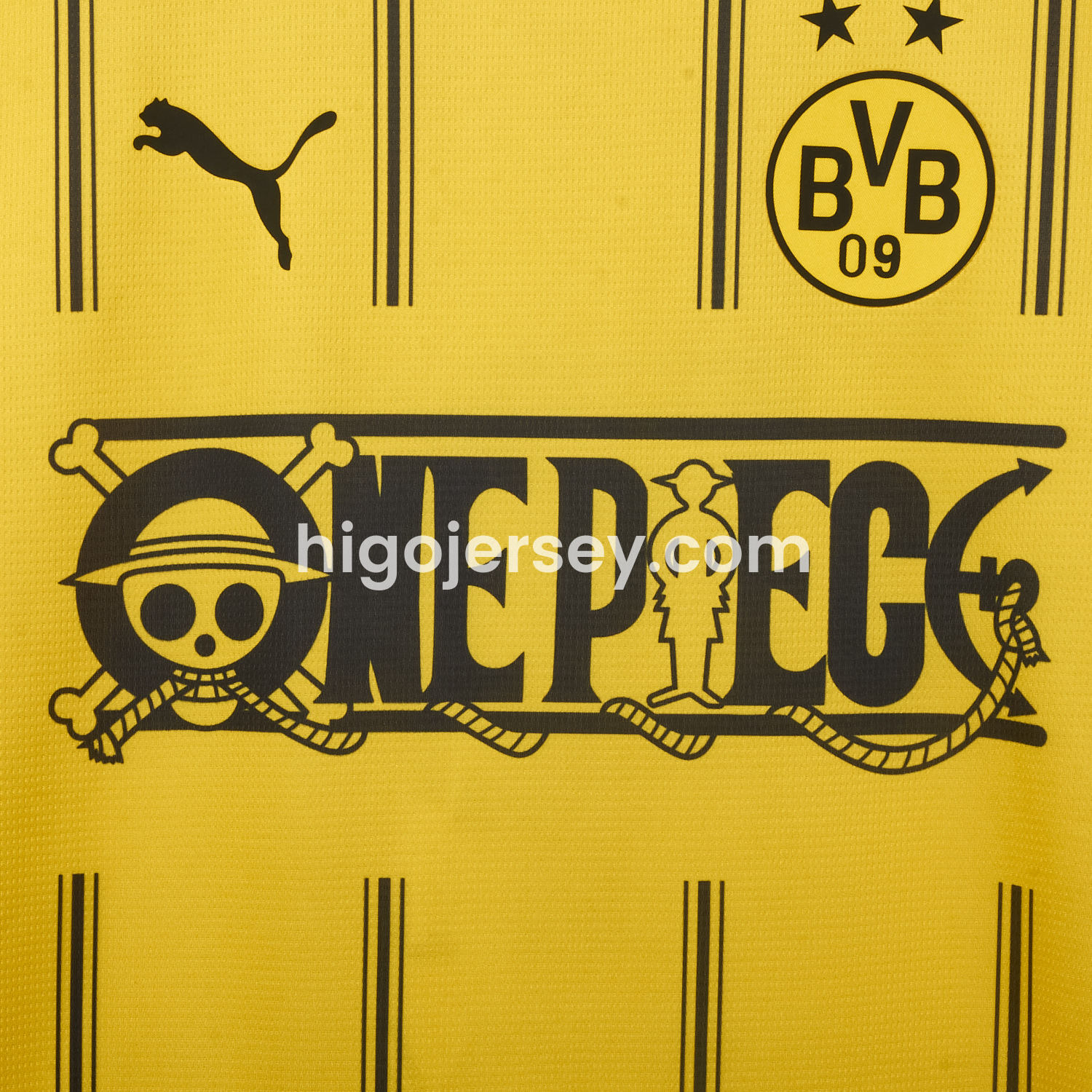 Higojerseys-Dortmund x One Piece 24-25 Special Edition Jersey - Fans Version