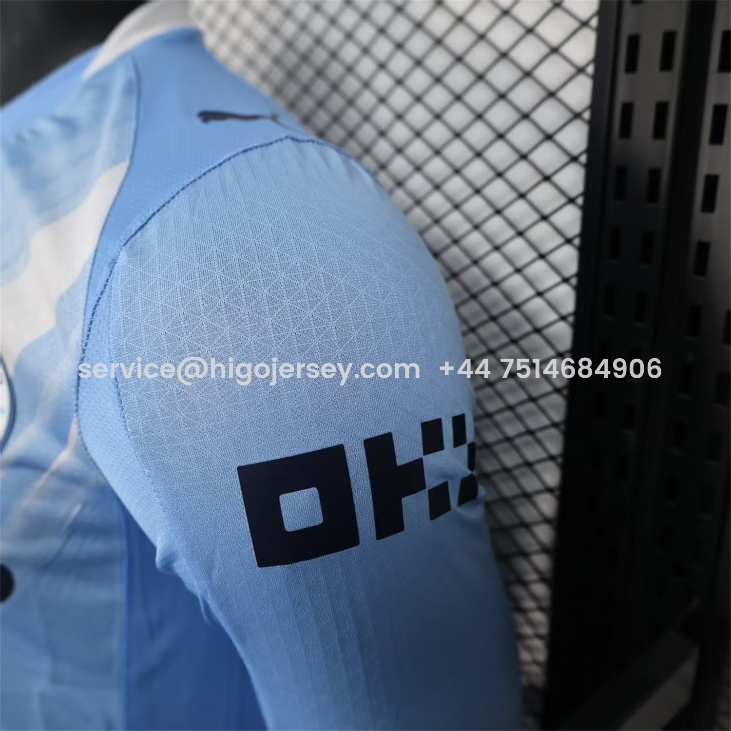 Higojerseys-Manchester City 25-26 Home Long Sleeves Jersey - Player Version