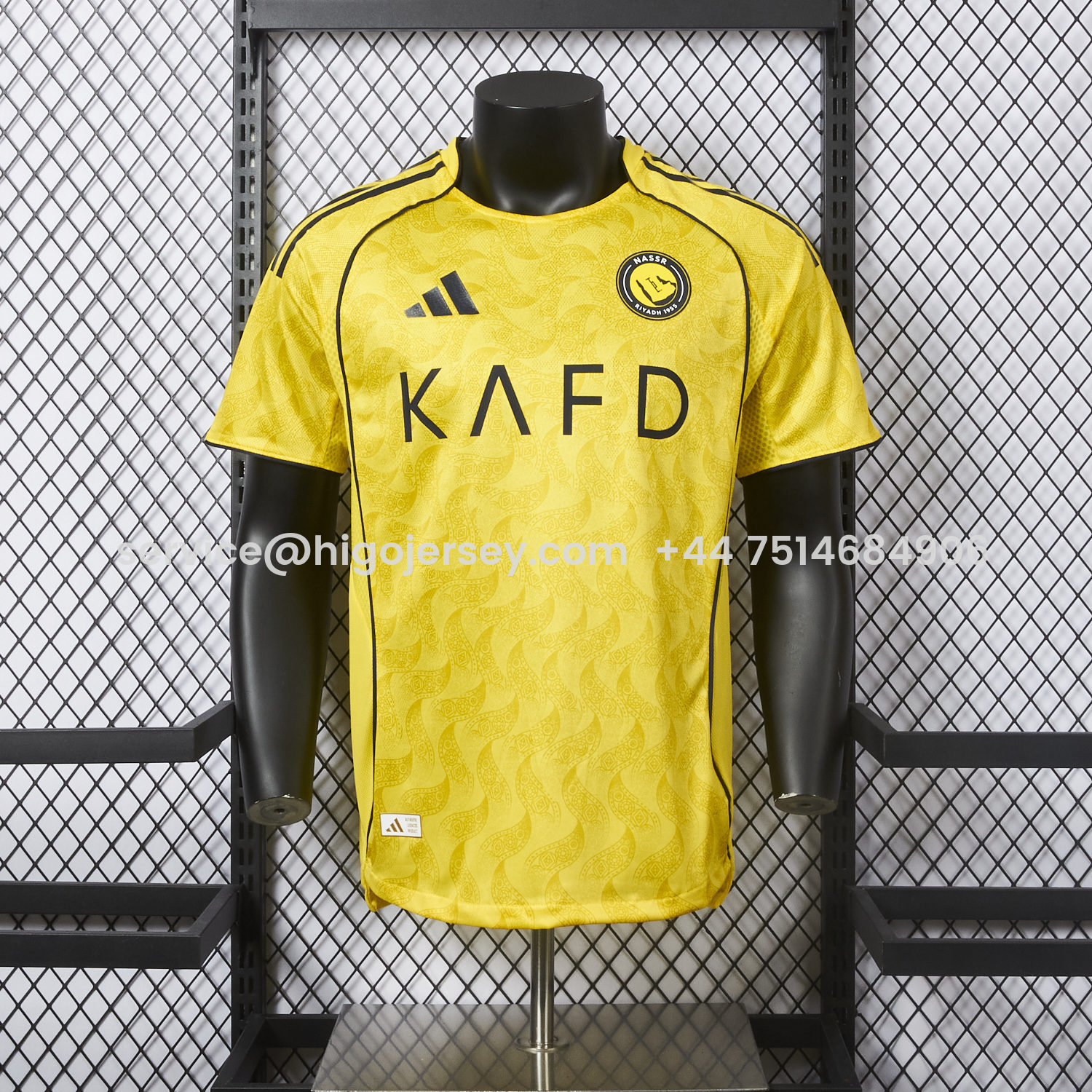 Higojerseys-Al Nassr Riyadh Victory 25-26 Home Jersey - Player Version