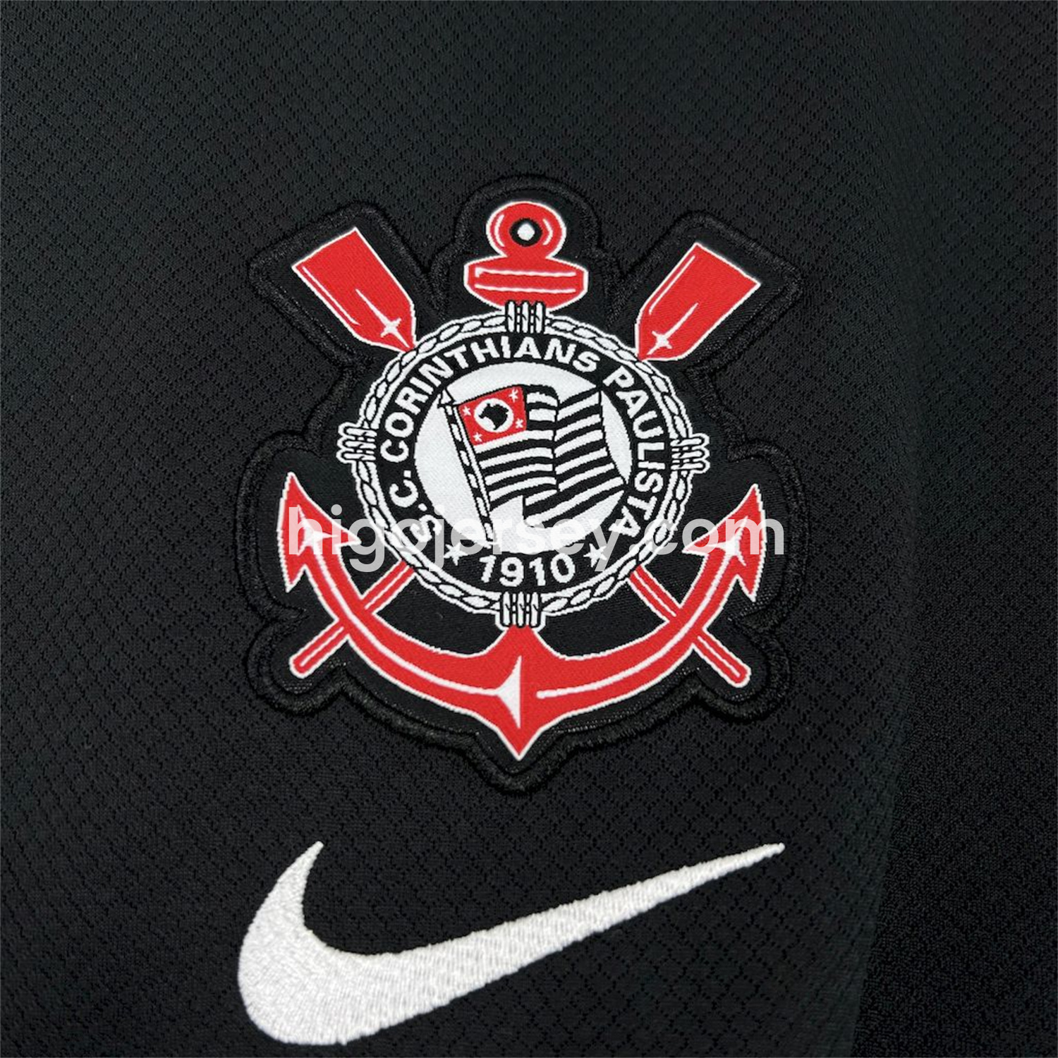 Higojerseys-Corinthians 2025-26 Away Jersey - Fans Version