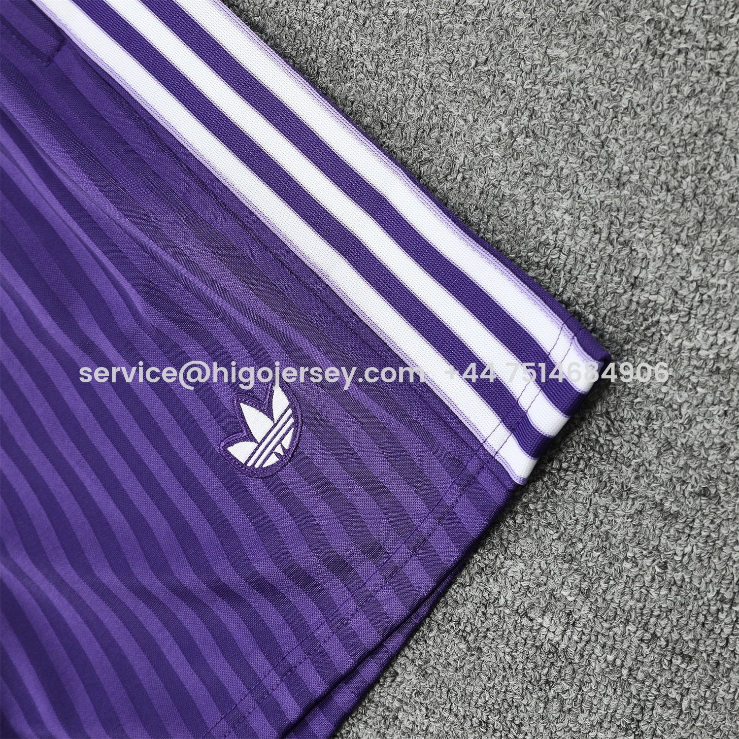 Higojerseys-Real Madrid 25-26 Vest Training Set - Pure White Vest & Purple Shorts