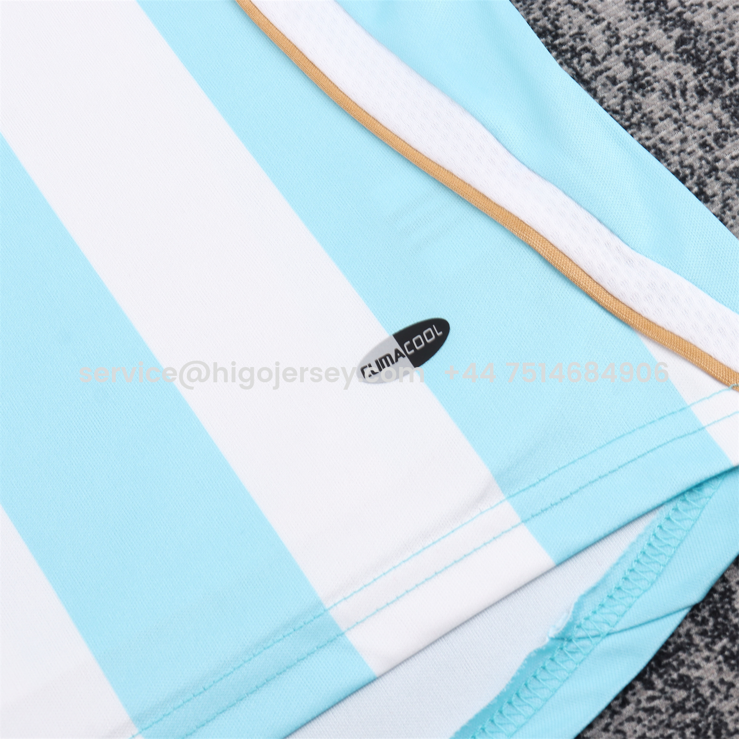 Higojerseys-Retro Argentina 2006-07 Home Kids Kit