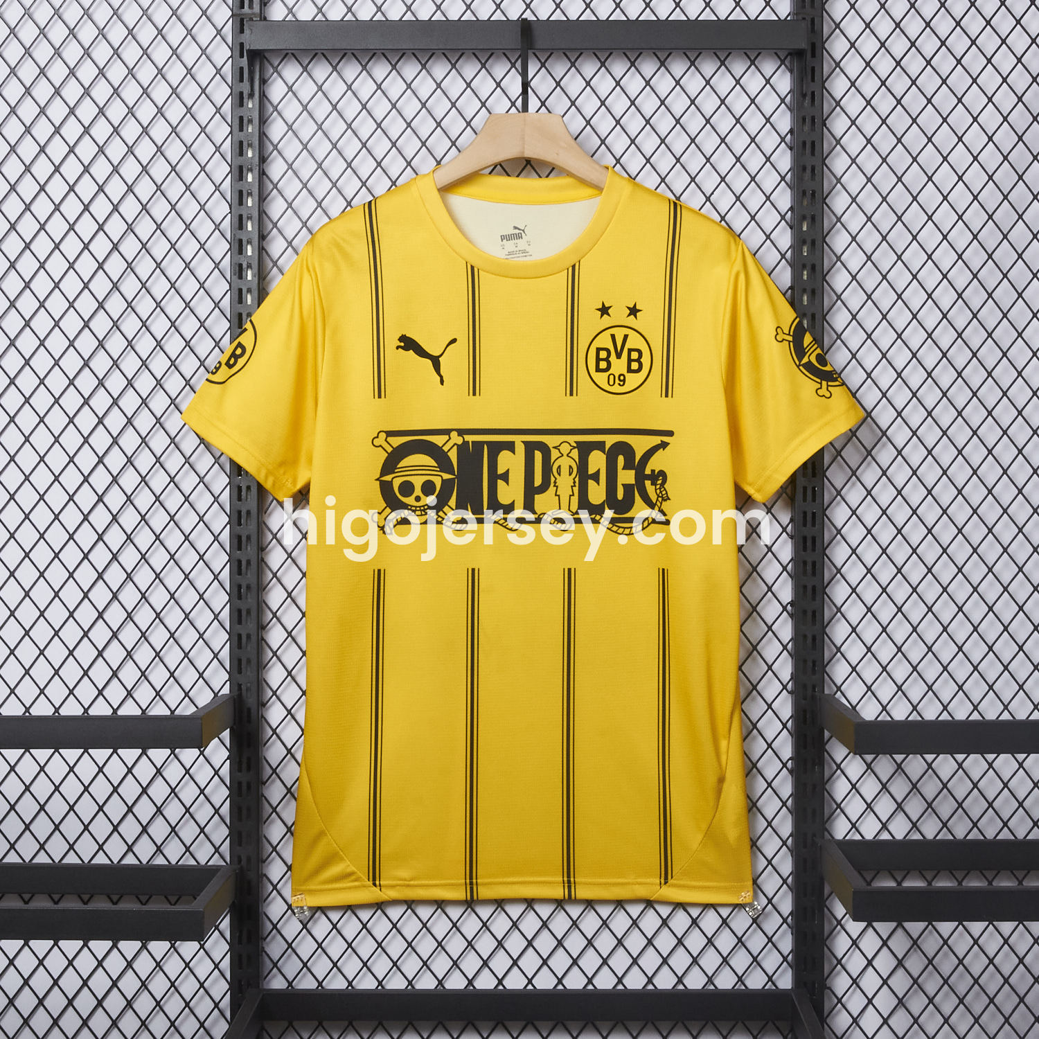Higojerseys-Dortmund x One Piece 24-25 Special Edition Jersey - Fans Version