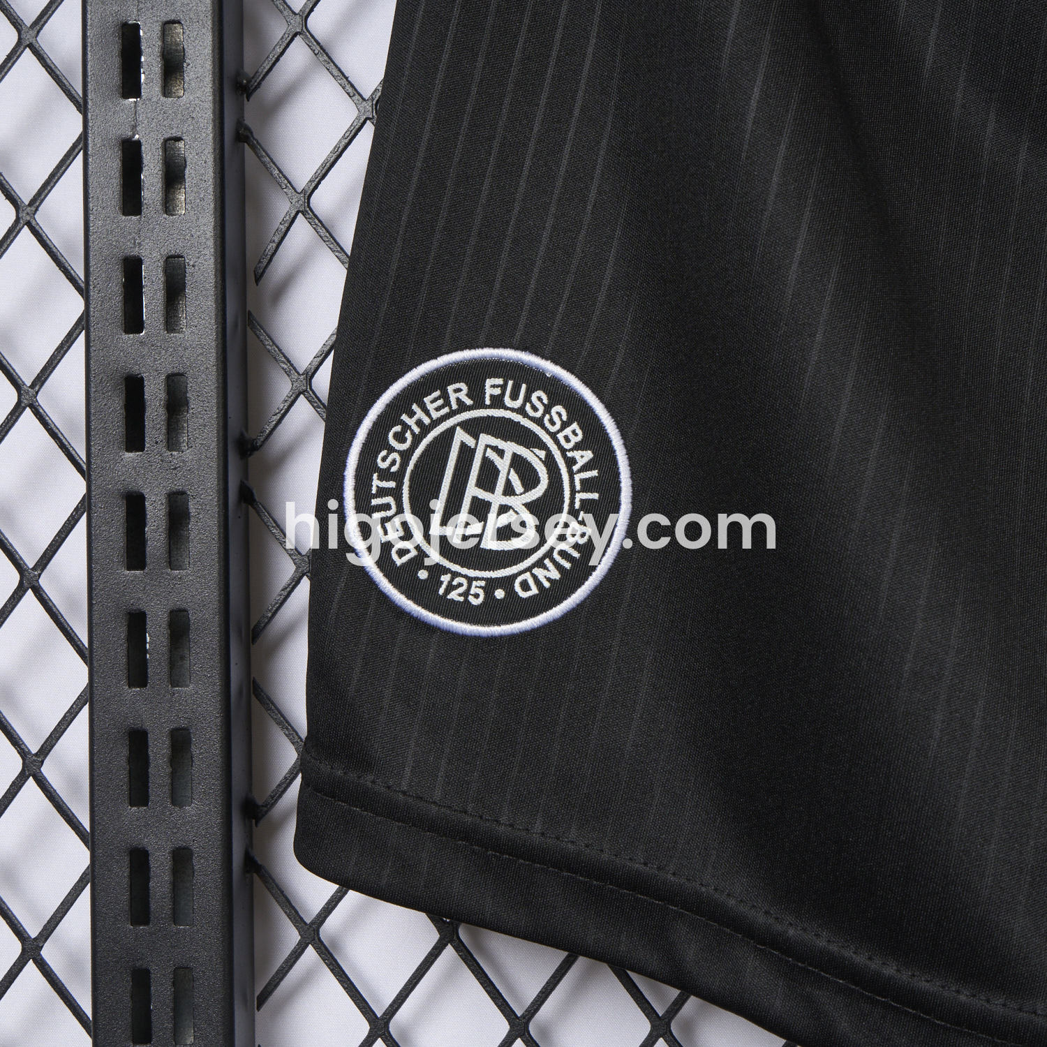 Higojerseys-Germany 2025 125-Year Anniversary Black Shorts - Fans Version