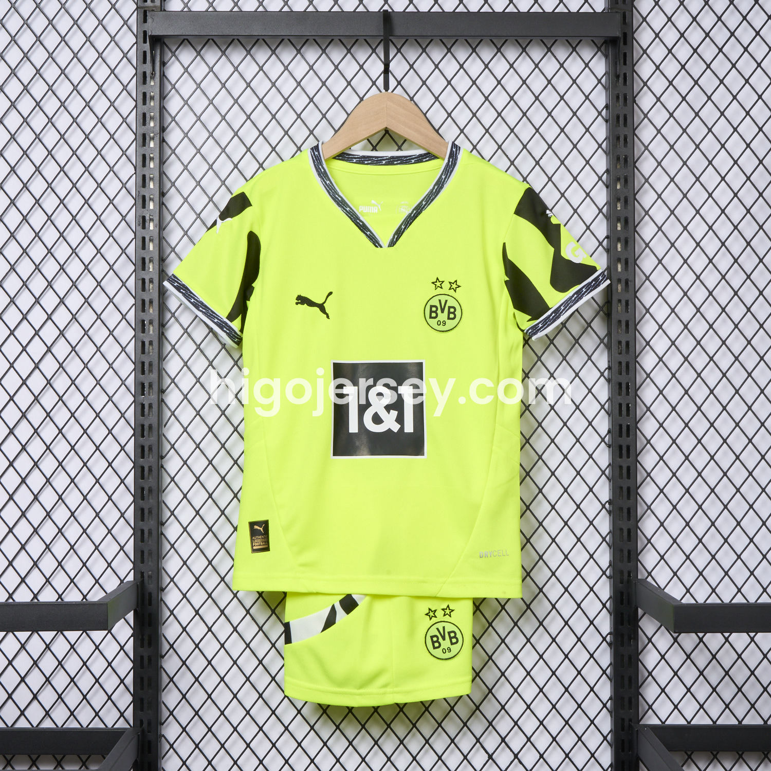 Higojerseys-Dortmund 24-25 Yellow Alert Special Edition Kids Kit