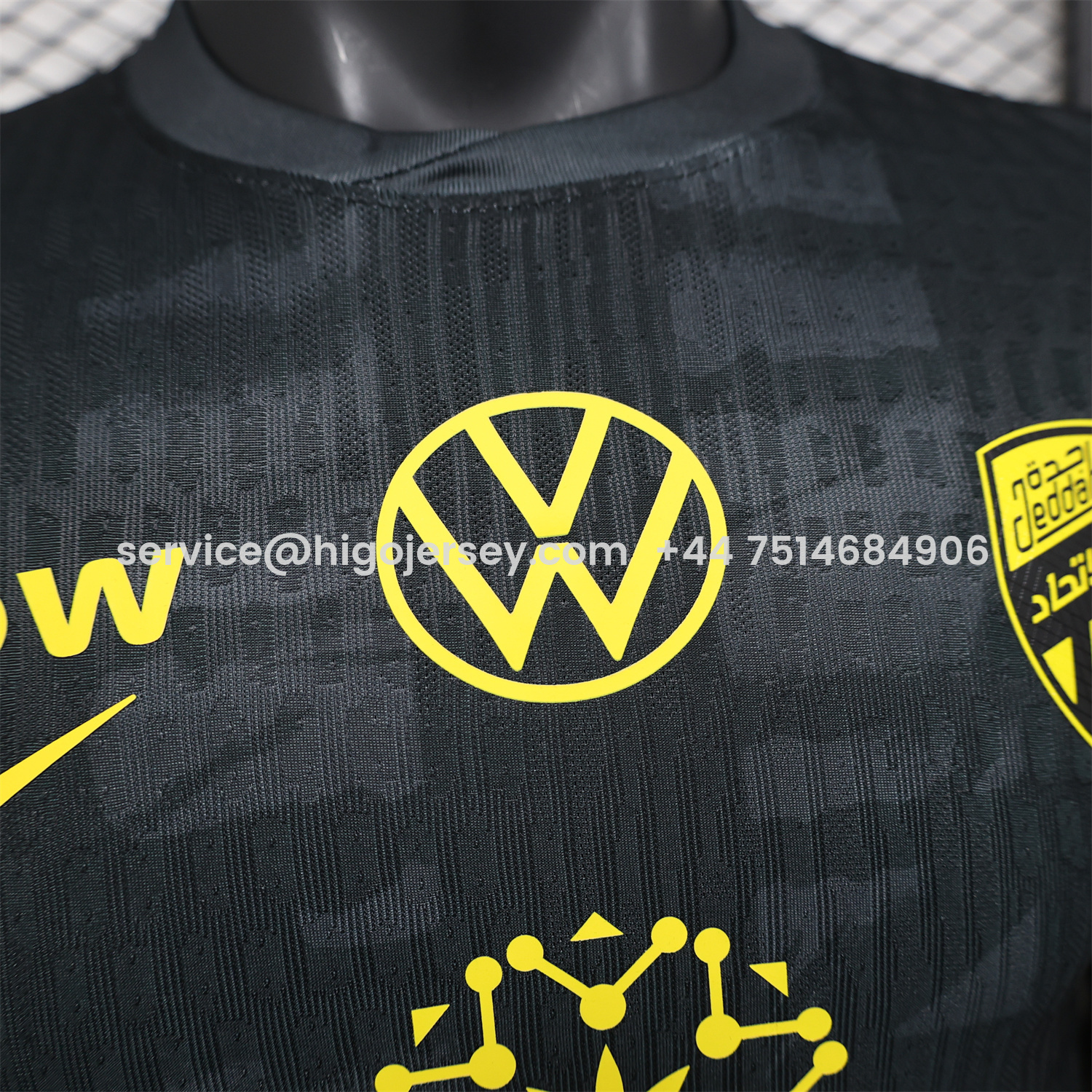 Higojerseys-Al Ittihad Jeddah United 25-26 Third Jersey With Chest Sponsor - Player Version