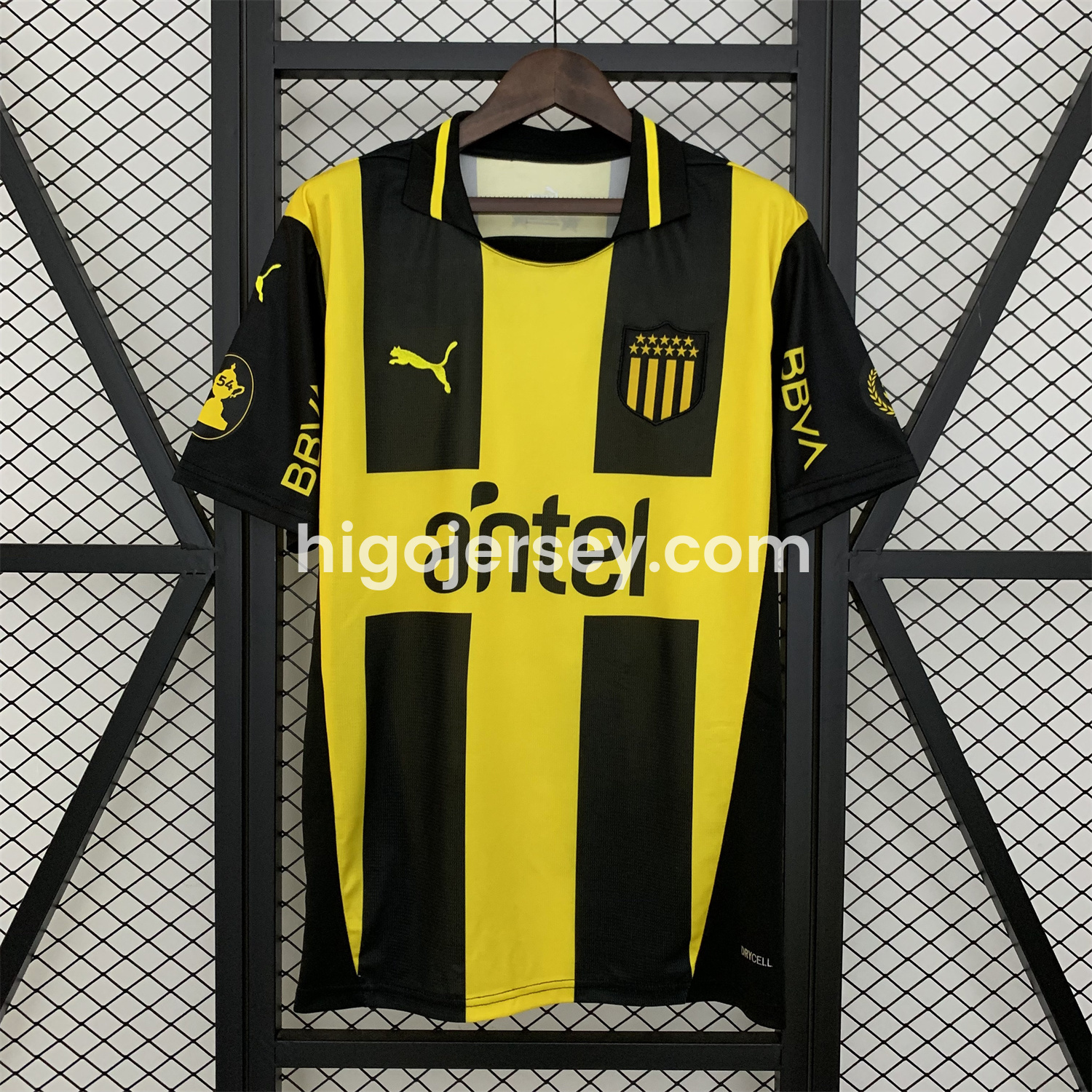 Higojerseys-Peñarol 25-26 Home Jersey - Fans Version