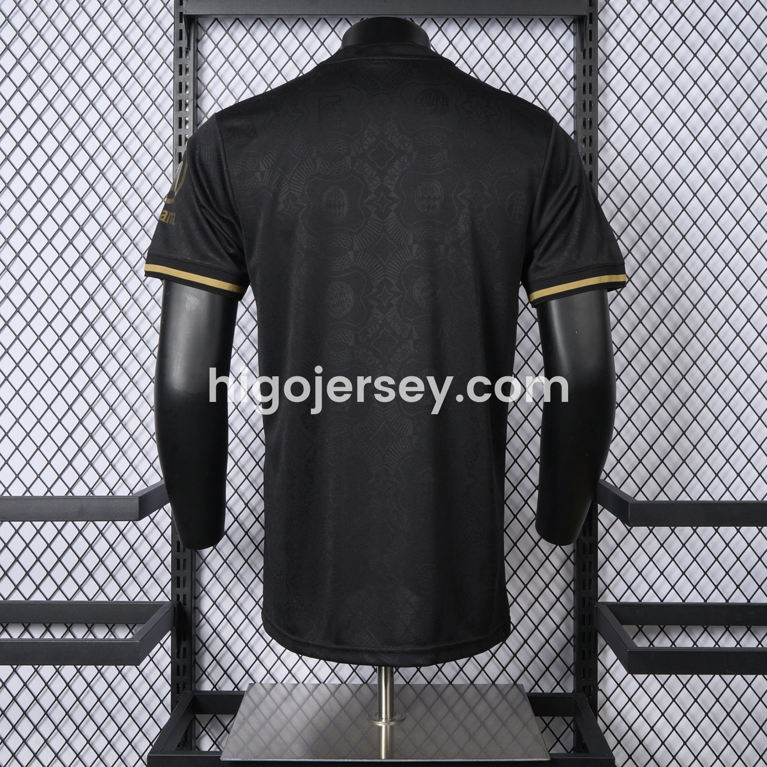 Higojerseys-Bayern Munich 2025 Black 125th Anniversary Jersey - Player Version