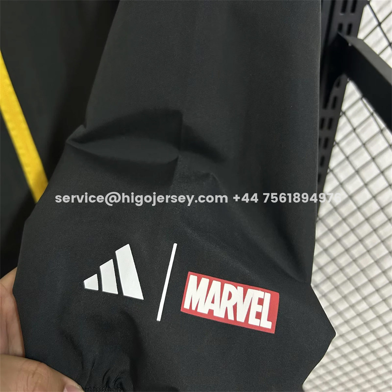 Higojerseys-Real Madrid 25-26 Windbreaker Jacket - Black