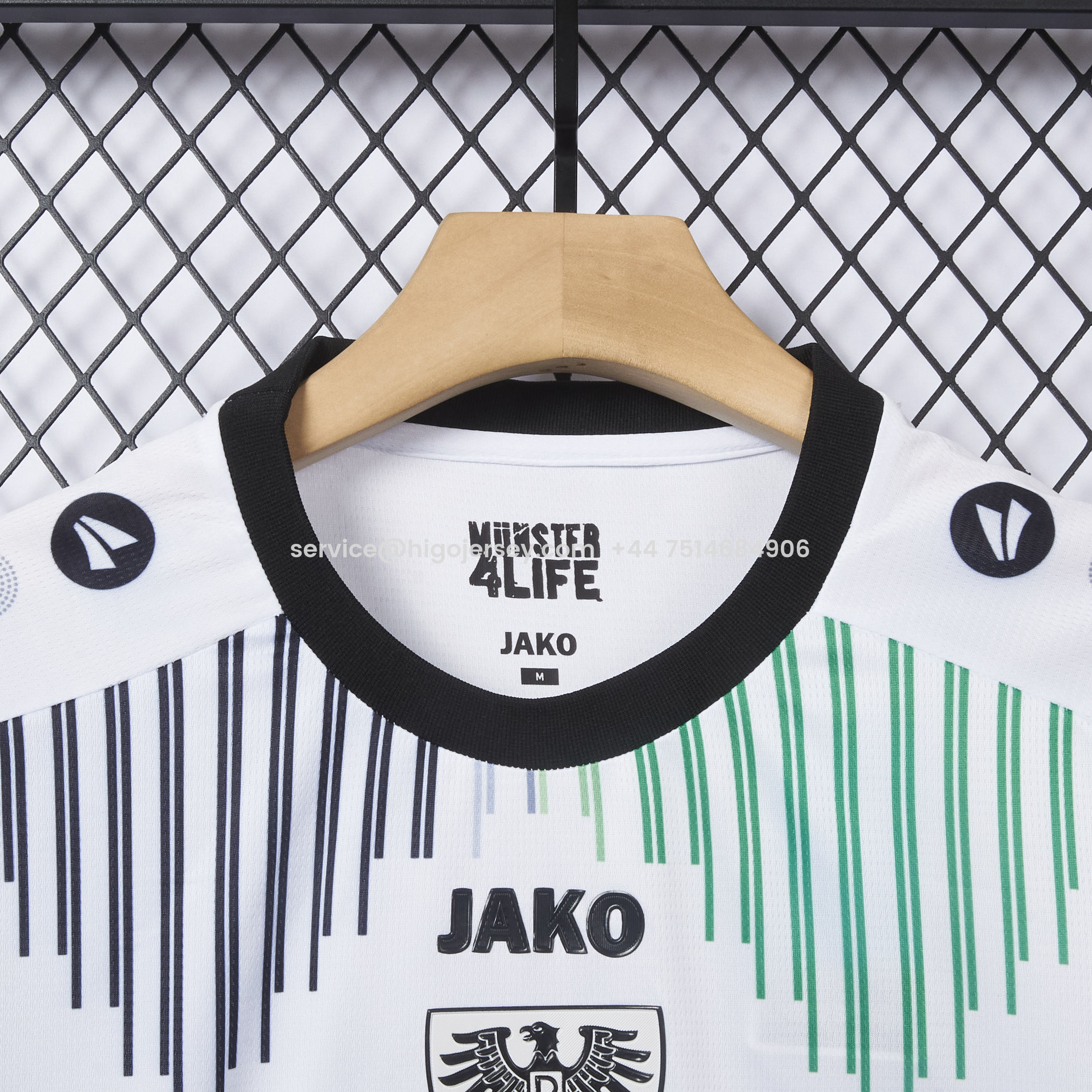 Higojerseys-Preussen Munster 25-26 Away Jersey - Fans Version