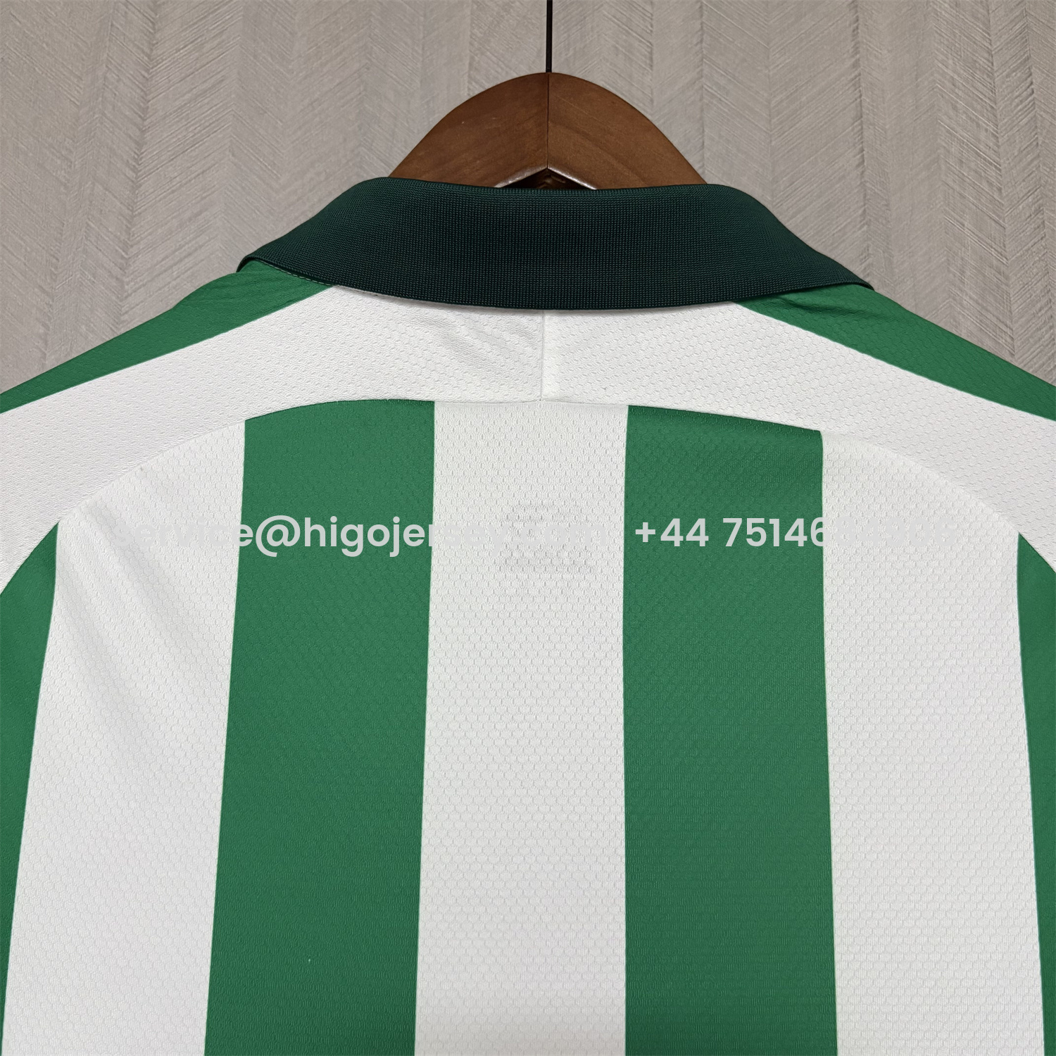 Higojerseys-EC Juventude 25-26 Home Unsponsored Green And White Jersey - Fans Version