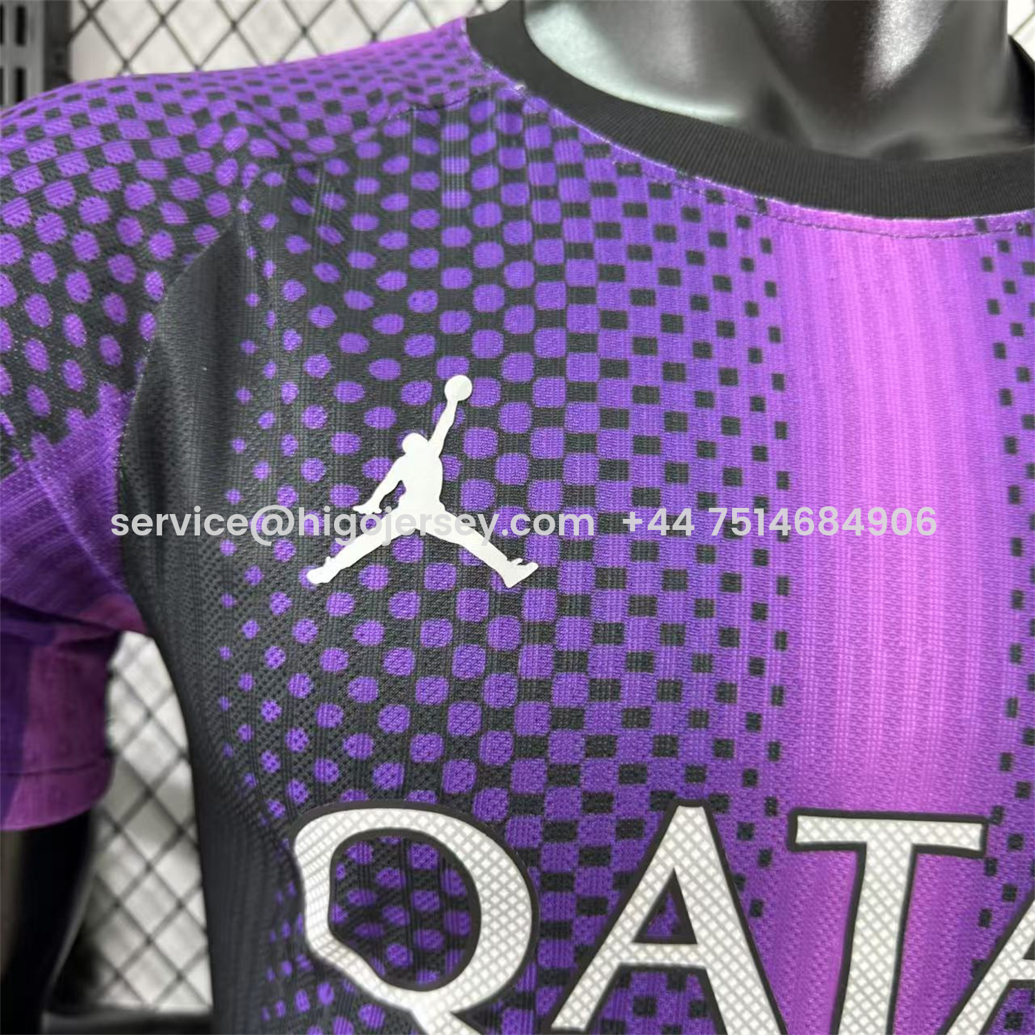Higojerseys-Paris Saint-Germain PSG X JD 25-26 Purple Special Edition Jersey - Player Version