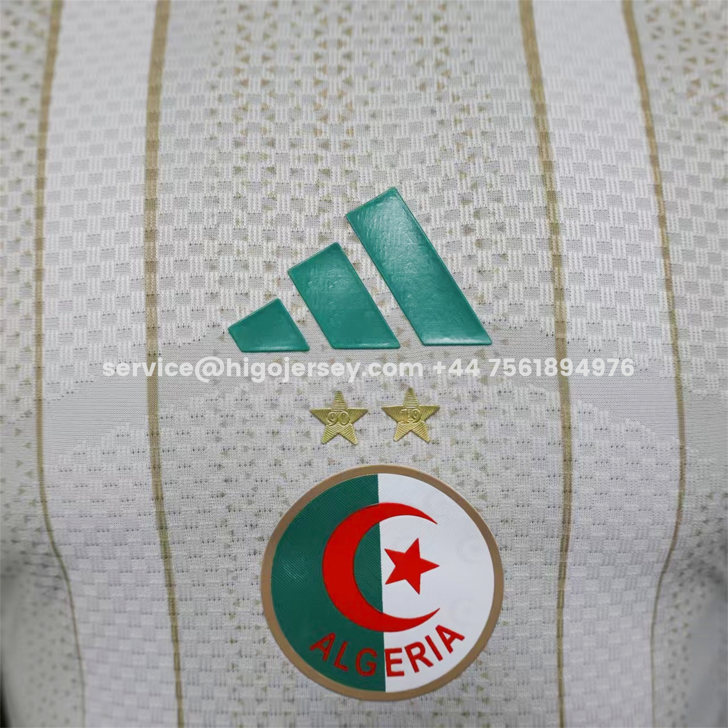 Higojerseys-Algeria 2026 Home Jersey With 2 Stars - Player Version