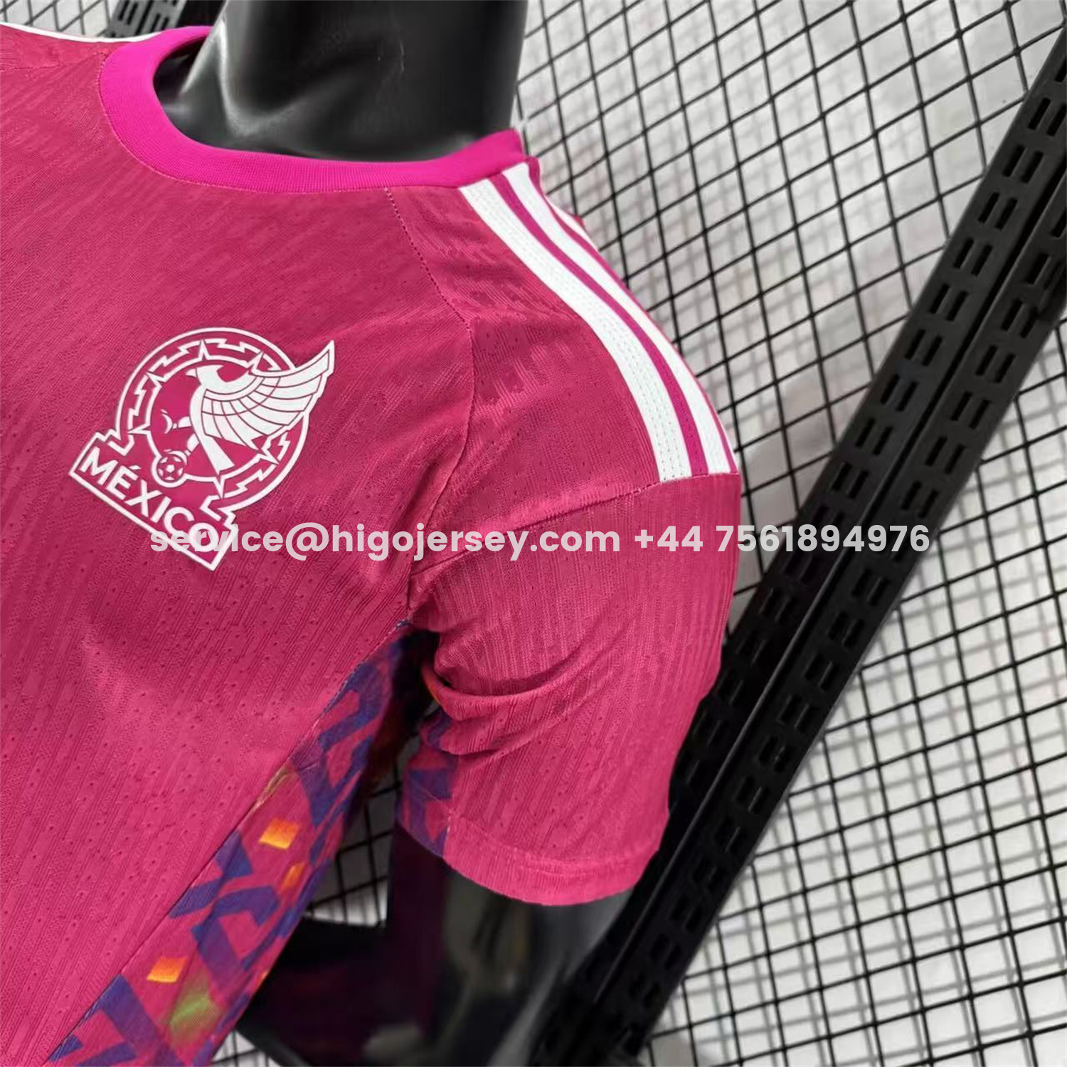 Higojerseys-Mexico 2026 Pink Goalkeeper Jersey - Player Version