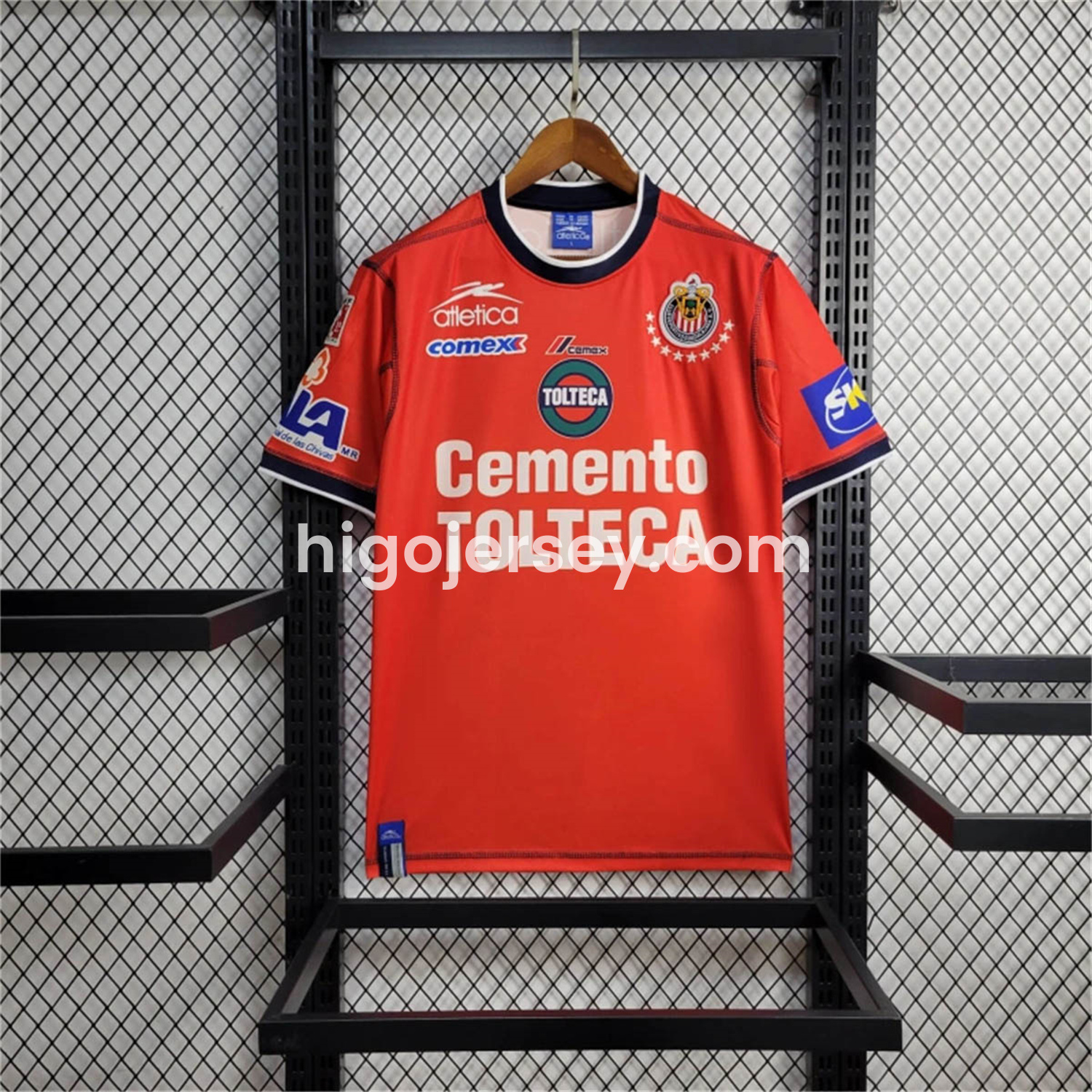 Higojerseys-Retro Chivas de Guadalajara 02-03 Away Jersey