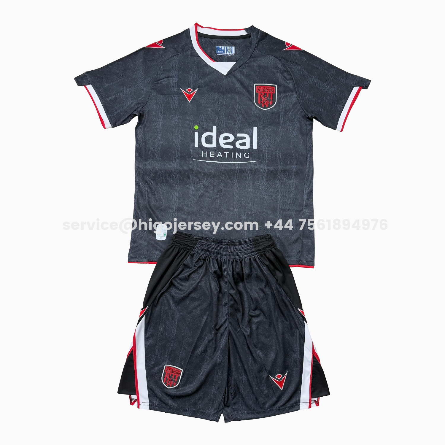 Higojerseys-West Bromwich Albion 25-26 Third Men's Adult Jersey Set - Fans Version