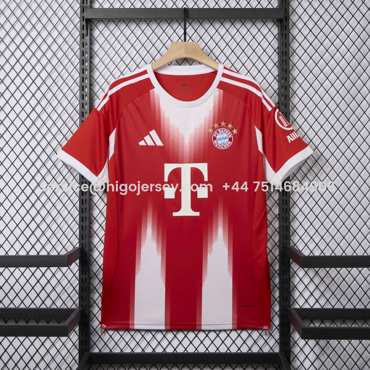 Higojerseys-Bayern Munich 25-26 Home Müller Limited Edition Jersey - Fans Version