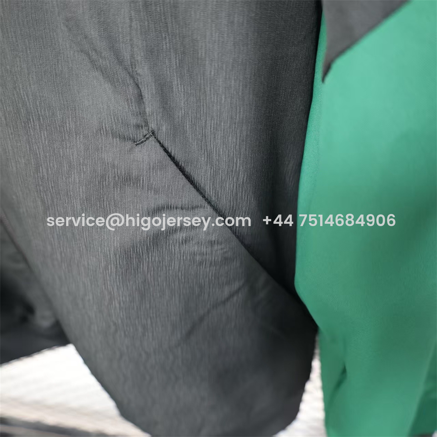 Higojerseys-Mexico 25-26 Green And Black Windbreaker Jacket