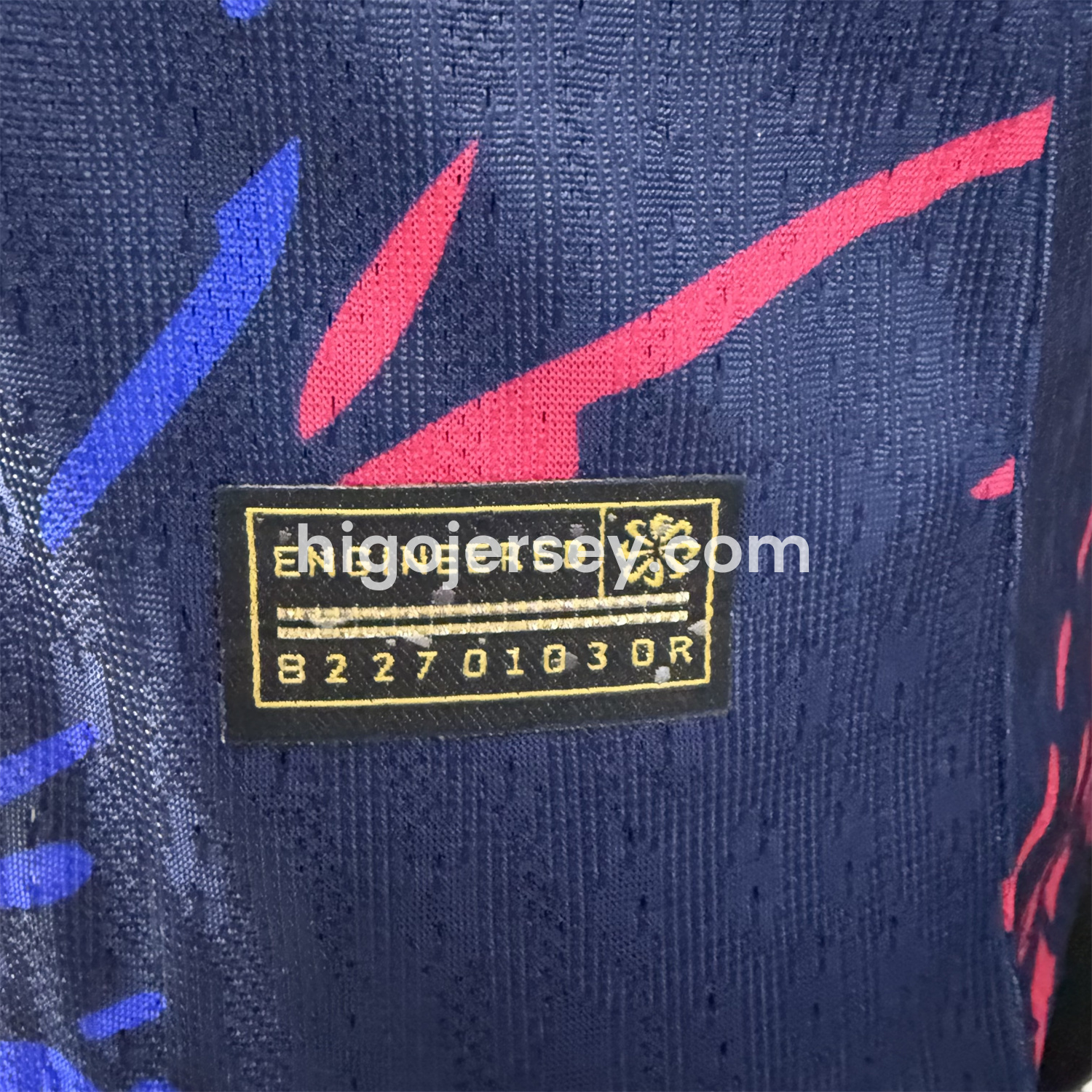 Higojerseys-Barcelona 25-26 Red and Blue Graffiti Deep Blue Jersey - Player Version
