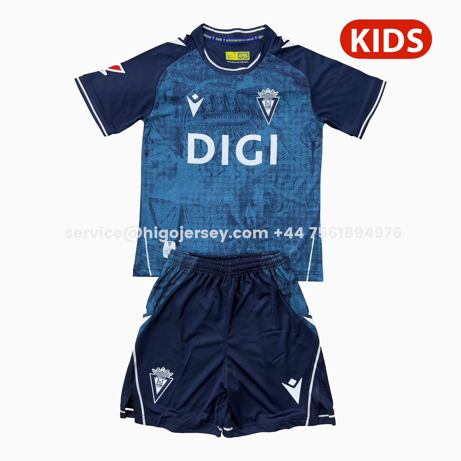 Higojerseys-Cádiz 25-26 Third Kids Kit