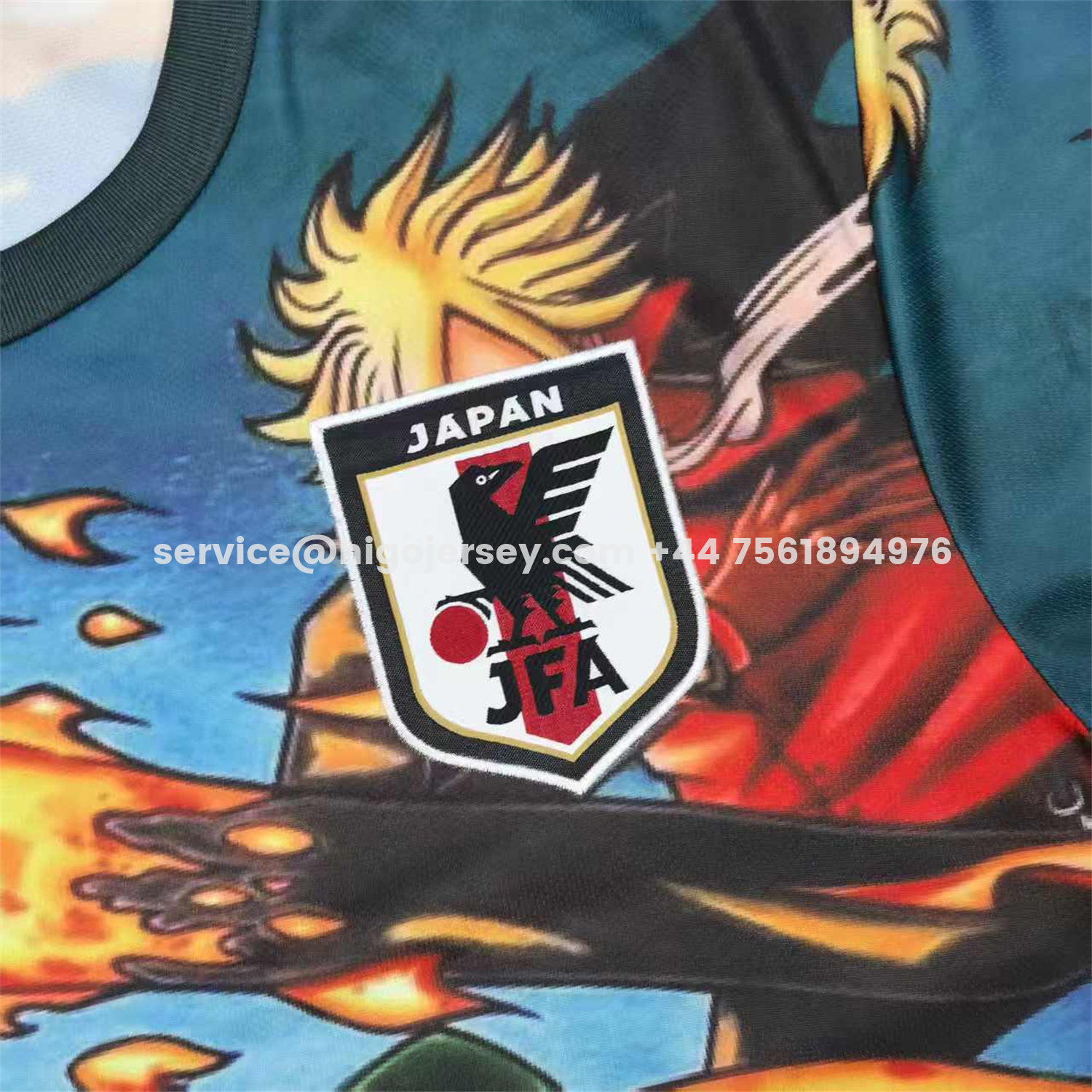 Higojerseys-Japan 25-26 Luffy Sauron Fighting Side By Side Special Jersey - Fans Version