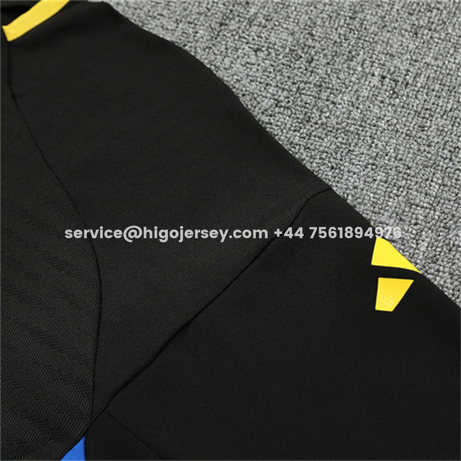 Higojerseys-Manchester United 25-26 Kids Long Sleeve Training Set - Black Top & Black Pants