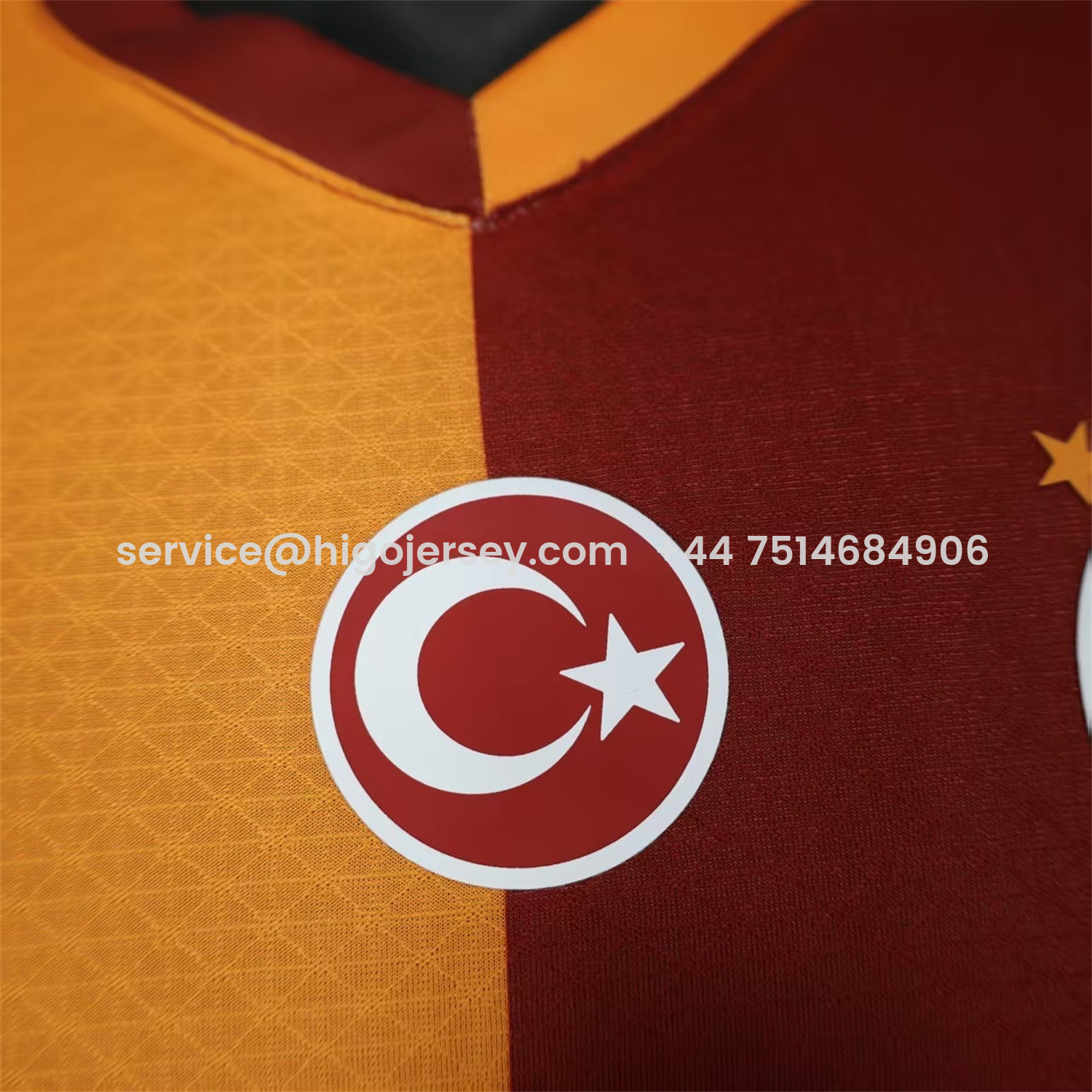 Higojerseys-Galatasaray 25-26 Home Jersey With Five Stars - Player Version