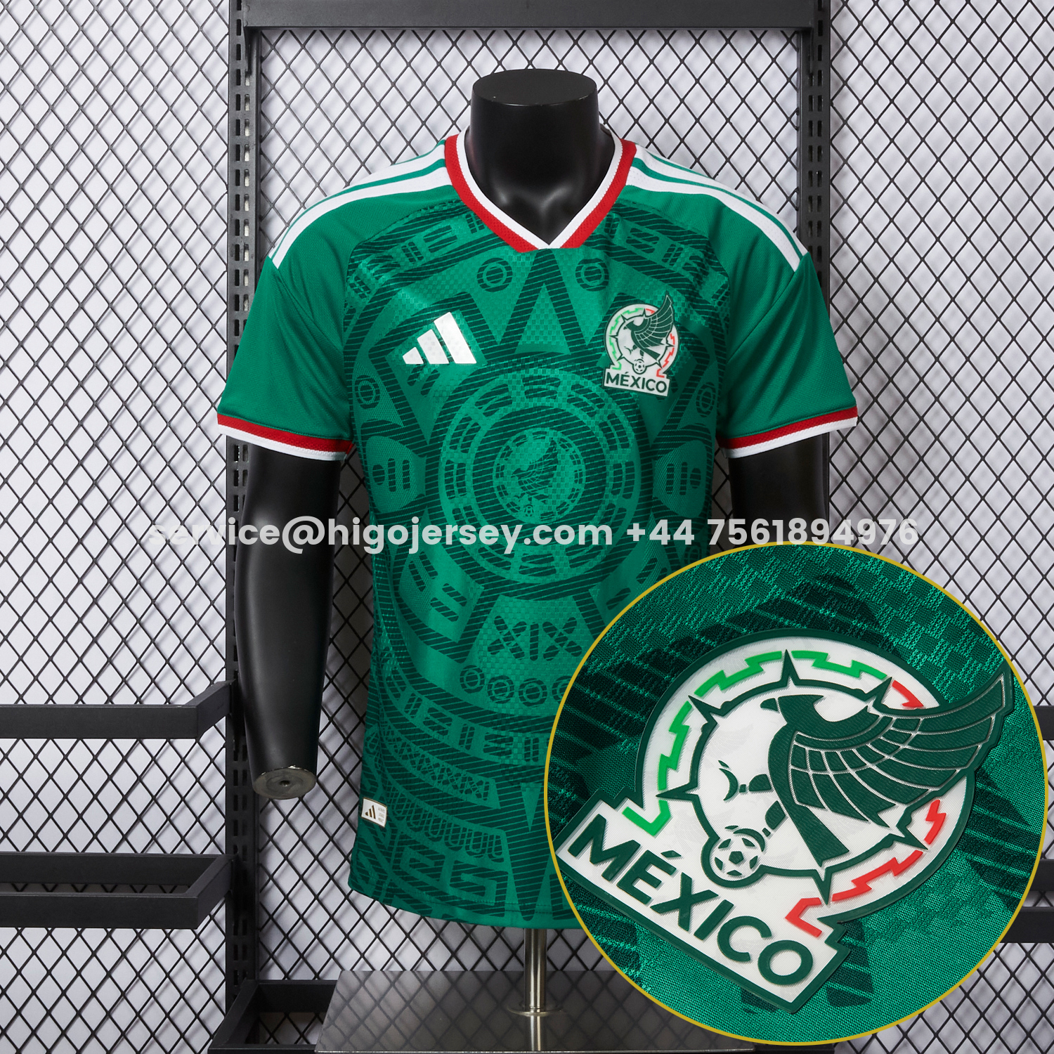 Higojerseys-Mexico 2026 Home Jersey - Player Version