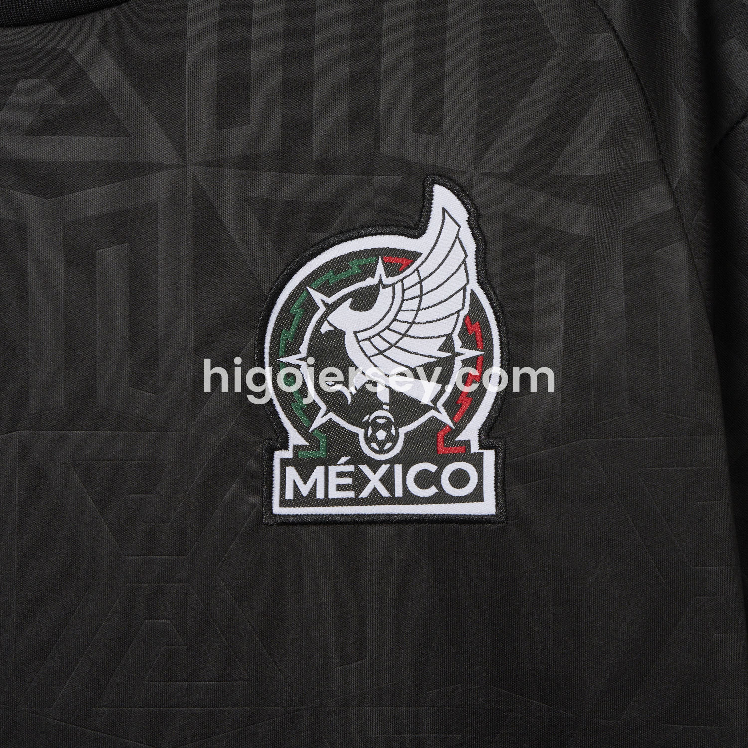 Higojerseys-Mexico 25-26 Thire Colors Trefoil Black Special Jersey - Fans Version
