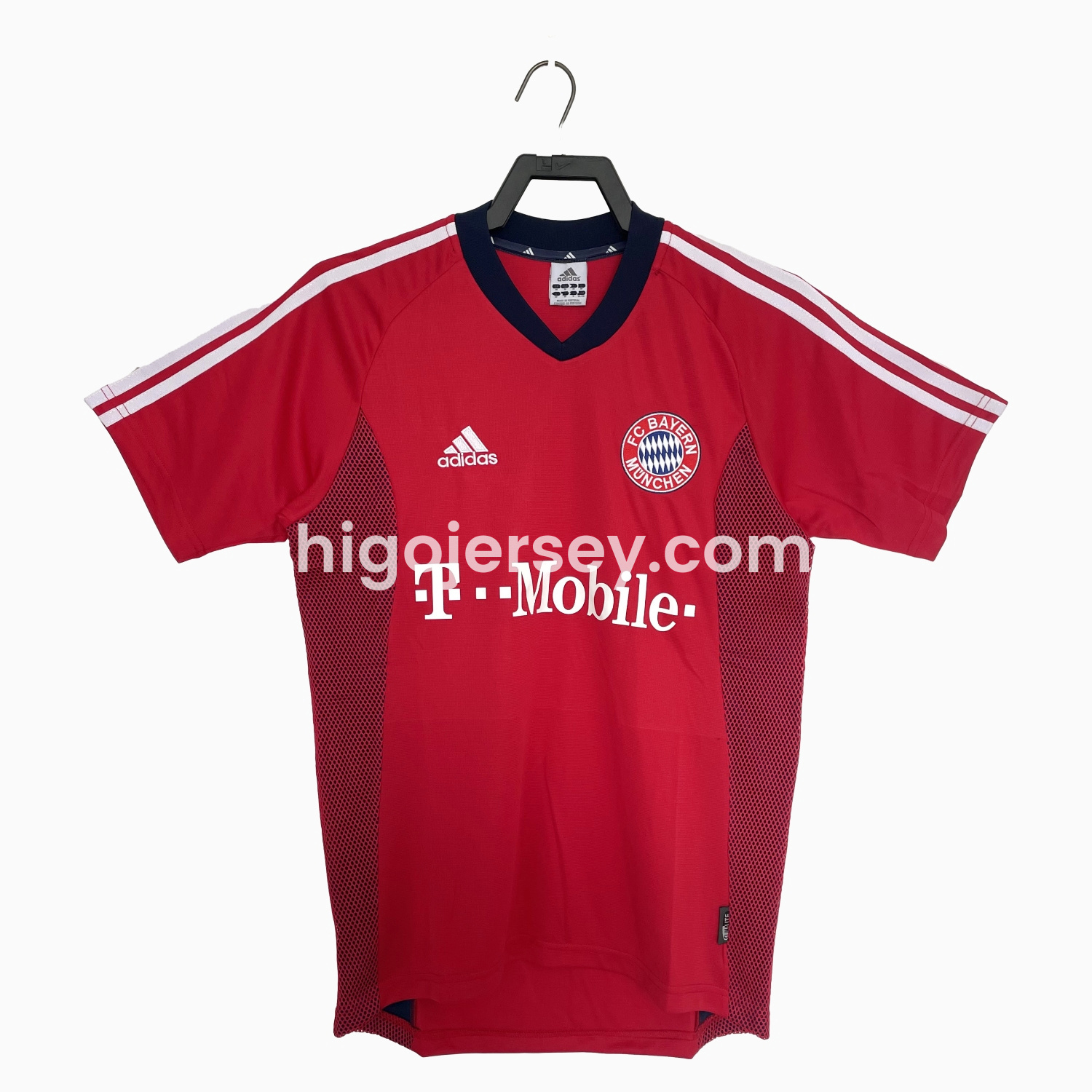 Higojerseys-Retro Bayern Munich 2002-03 Home European Jersey
