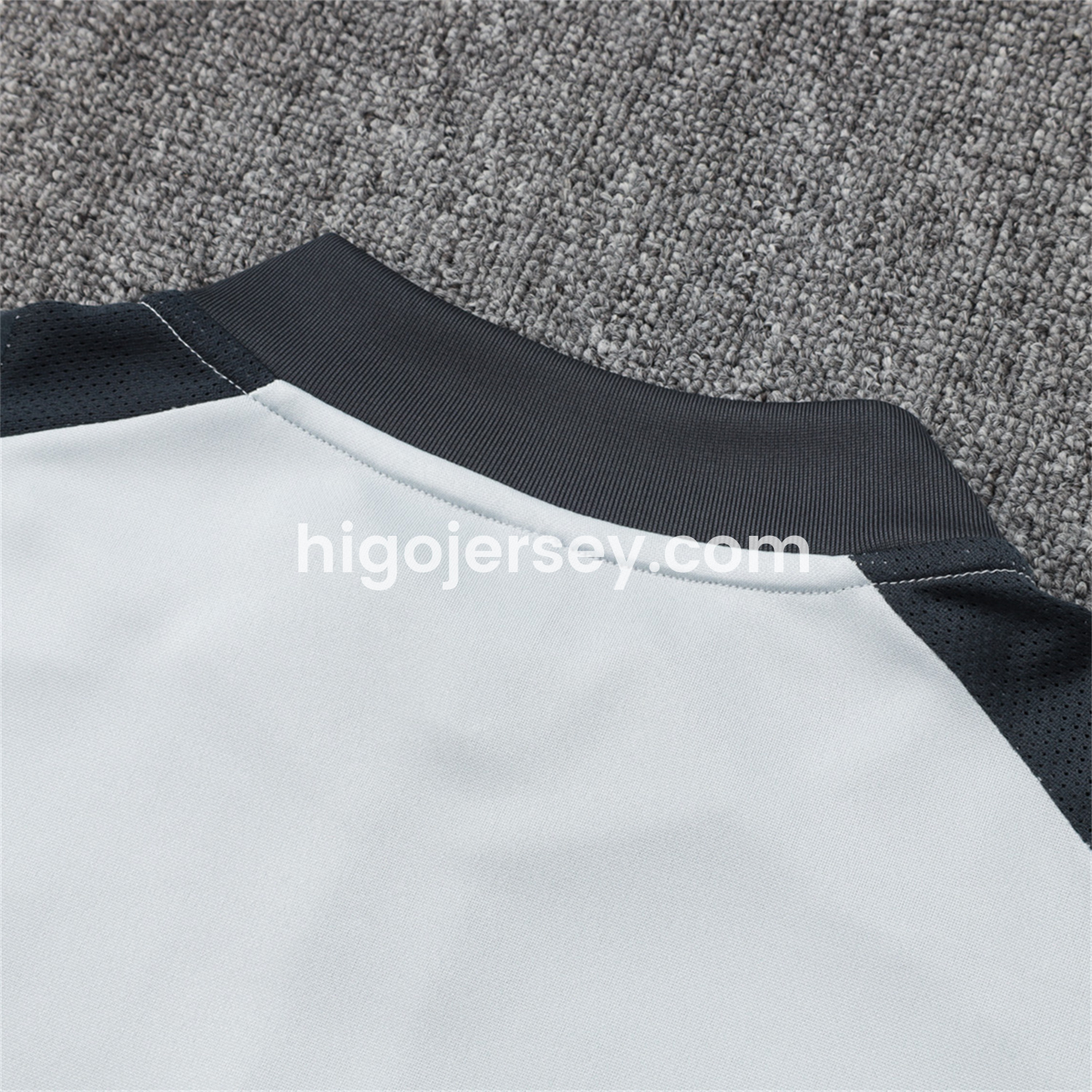 Higojerseys-Benfica 25-26 Long Sleeve Training Set - Grey Top and Deep Grey Pants